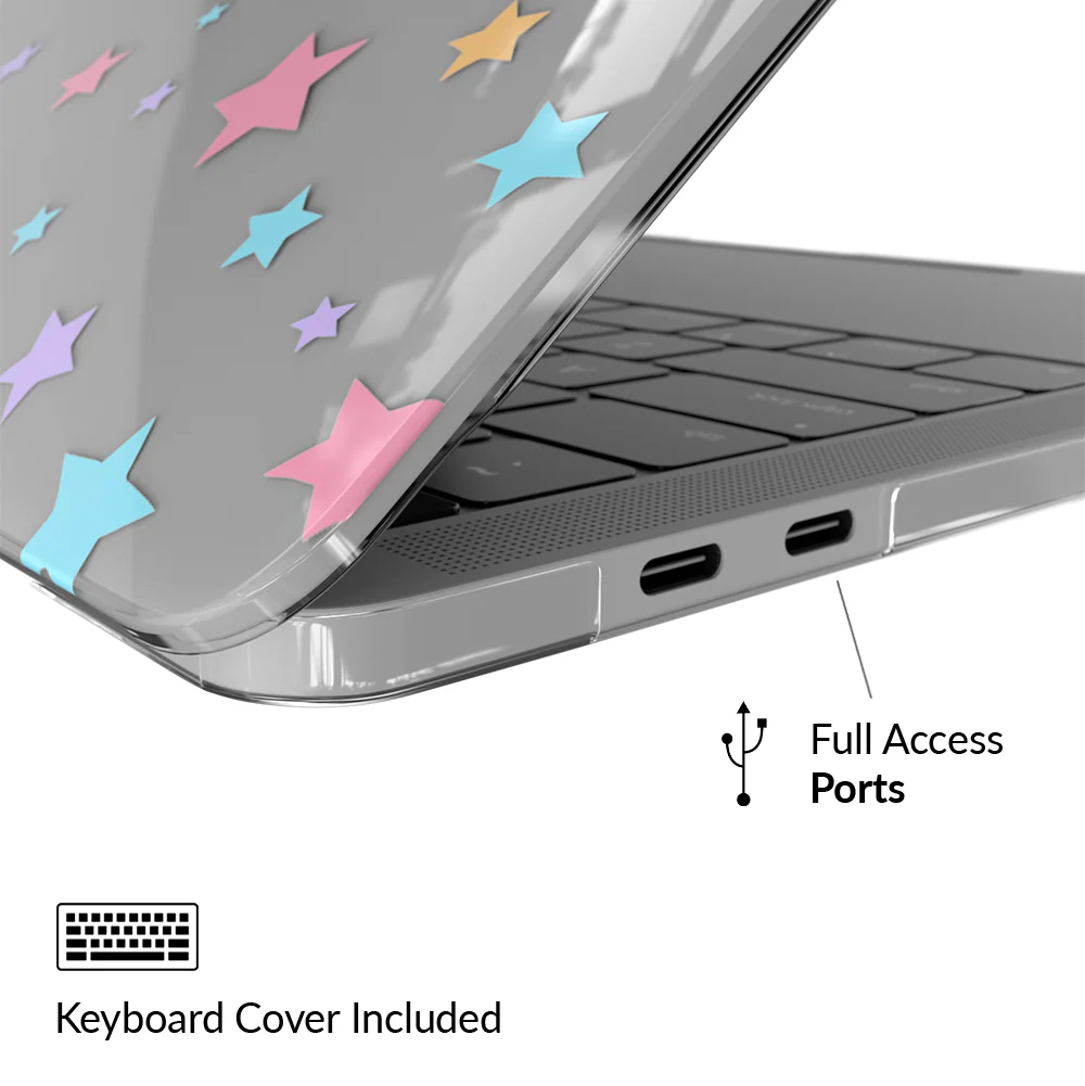 Stars and Moon MacBook Case - Image 4