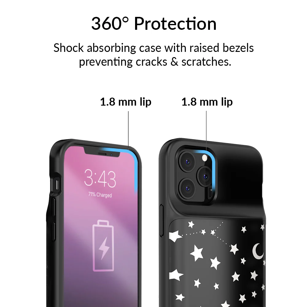 Stars & Moon iPhone Charging Case - Image 22