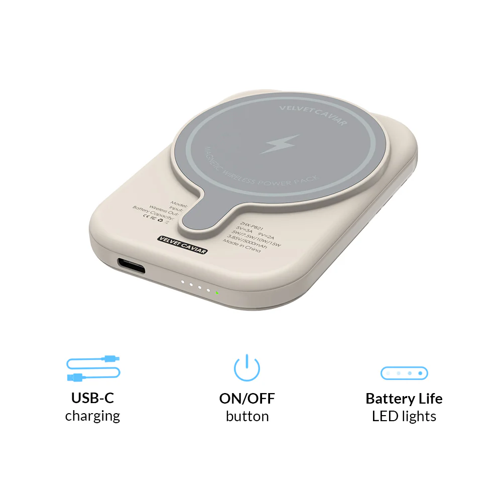 Stone Leopard MagSafe Battery Power Pack - Image 5
