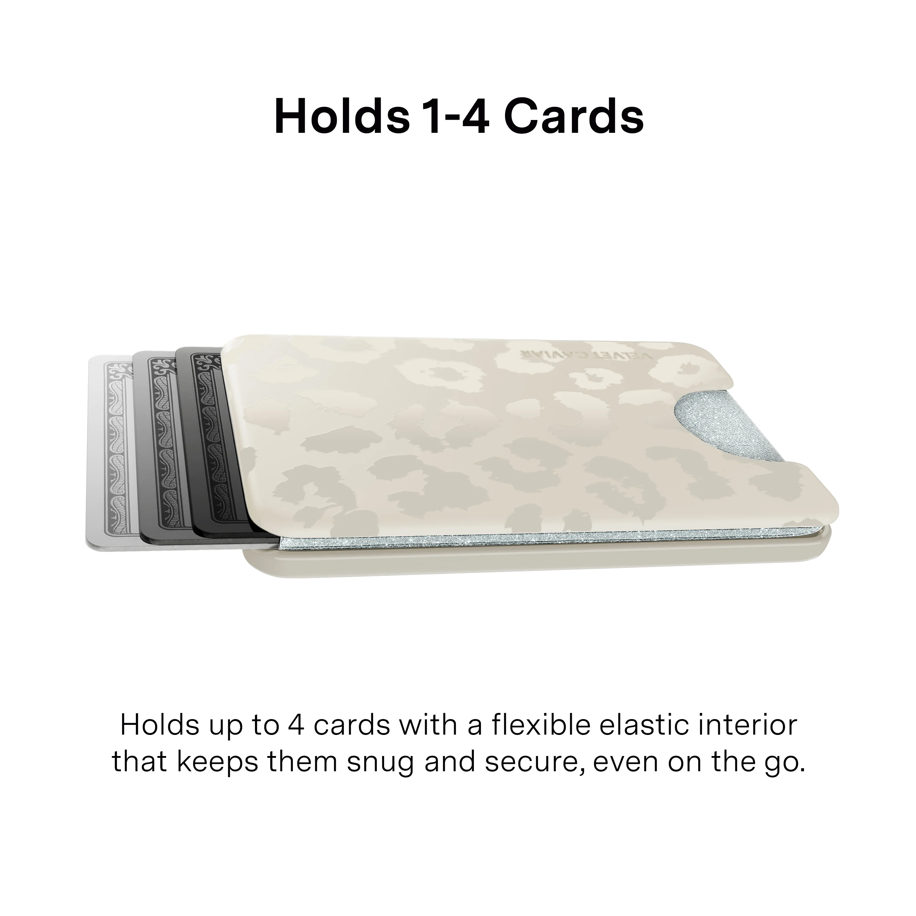 Stone Leopard MagSafe Wallet - Image 2