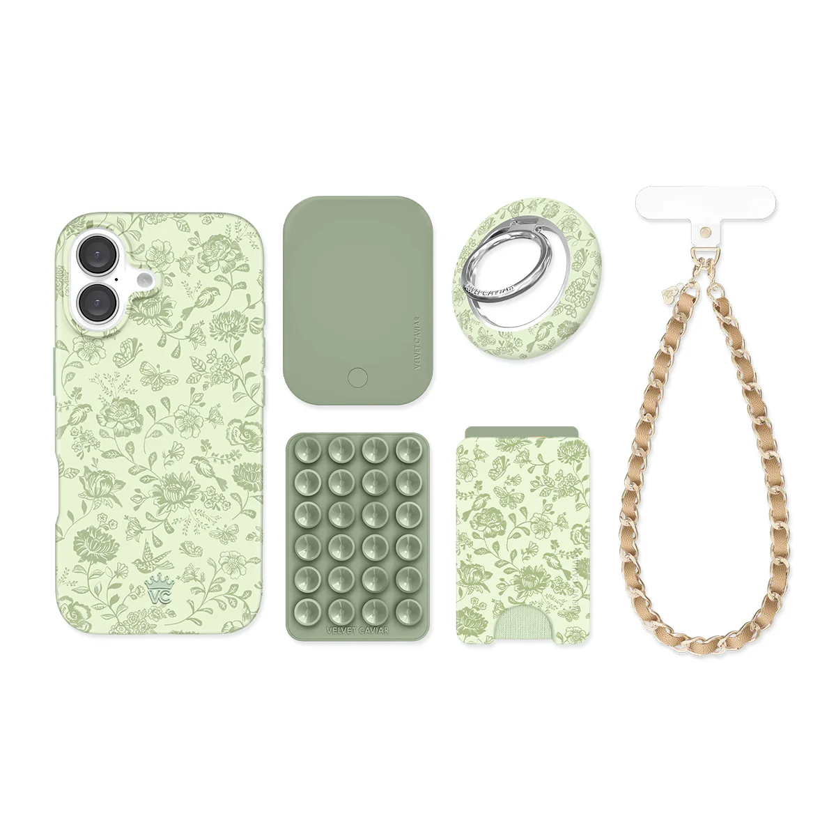 Storybook Sage Floral iPhone Bundle Set - Image 78