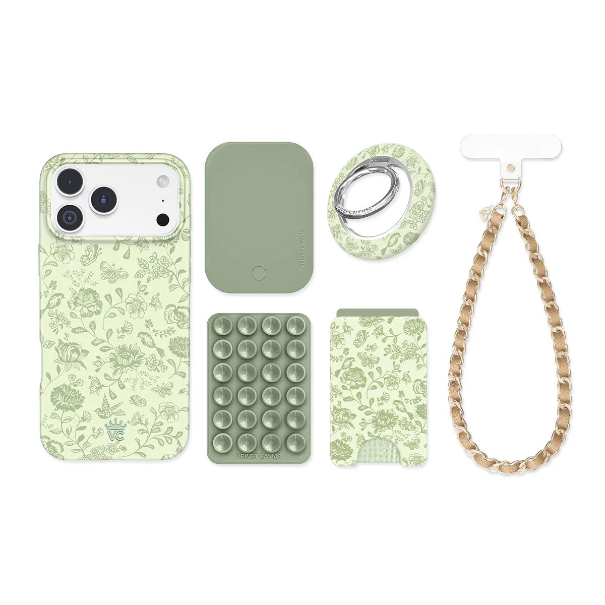 Storybook Sage Floral iPhone Bundle Set - Image 92