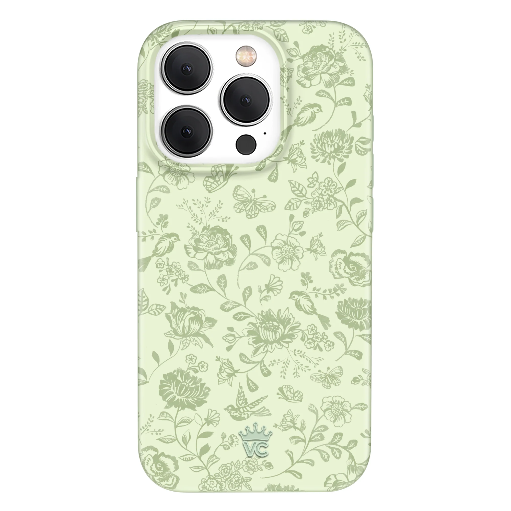 Storybook Sage Floral iPhone Case - Image 31