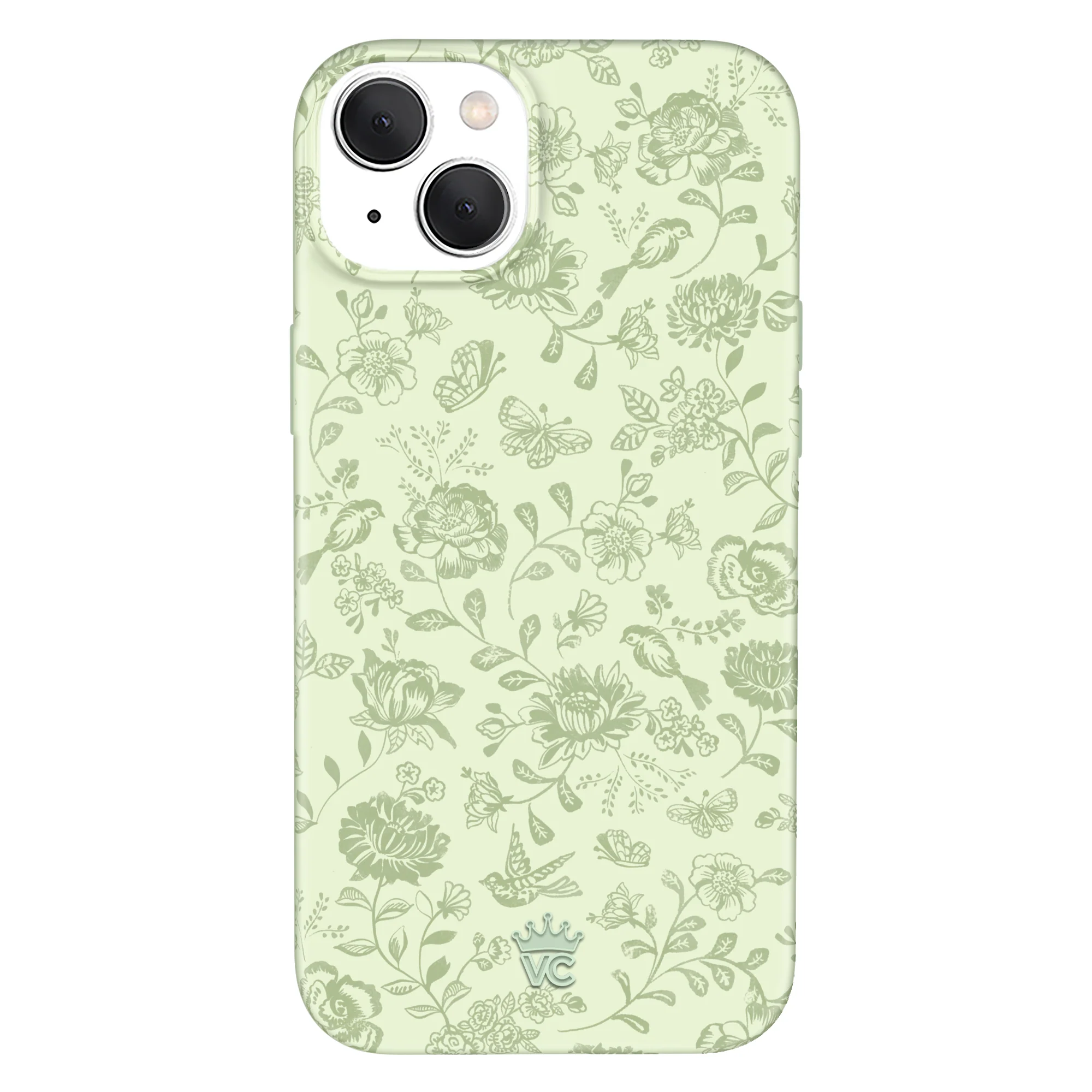 Storybook Sage Floral iPhone Case - Image 36