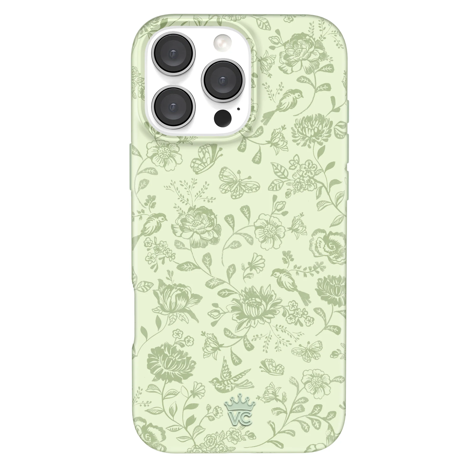 Storybook Sage Floral iPhone Case - Image 46