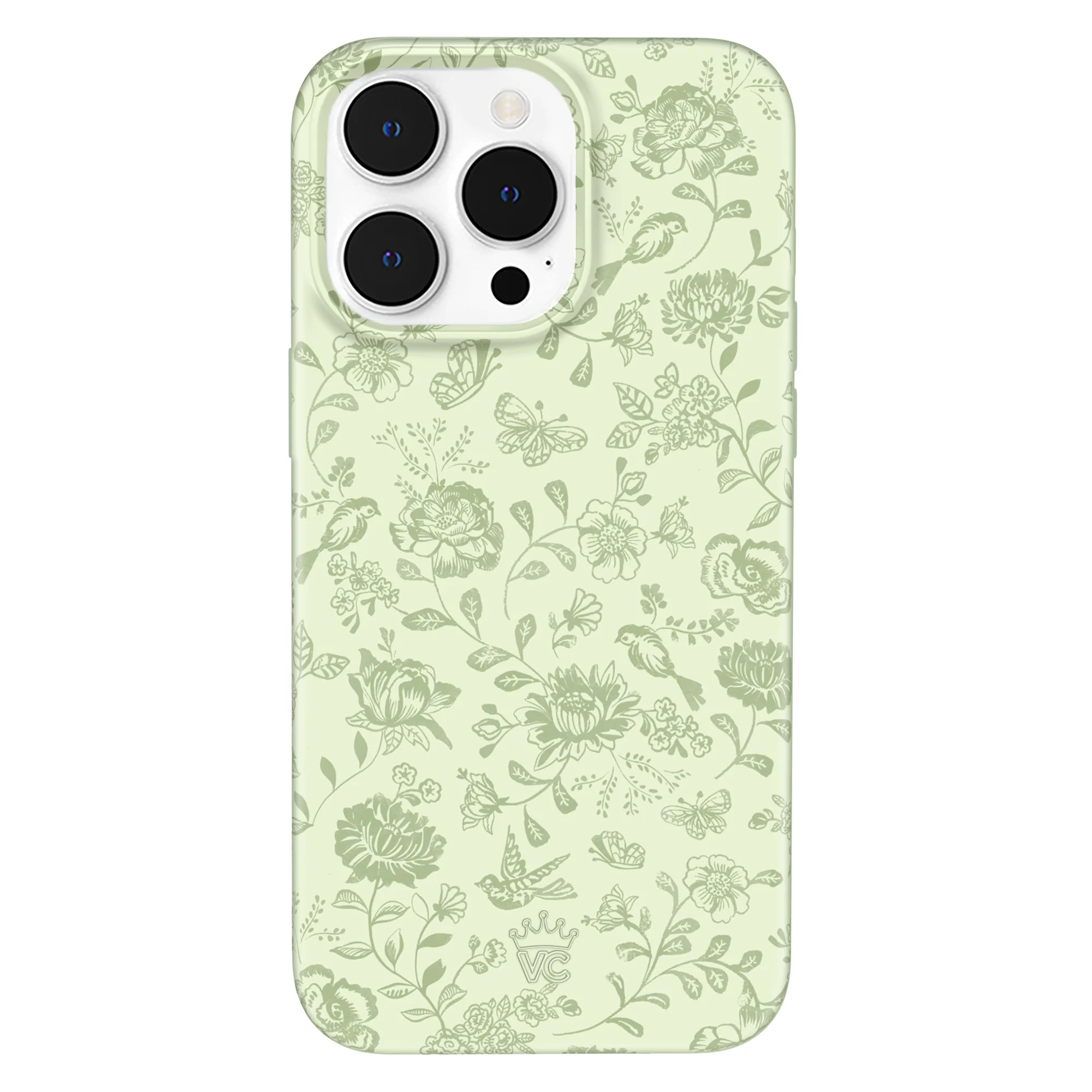 Storybook Sage Floral iPhone Case - Image 6