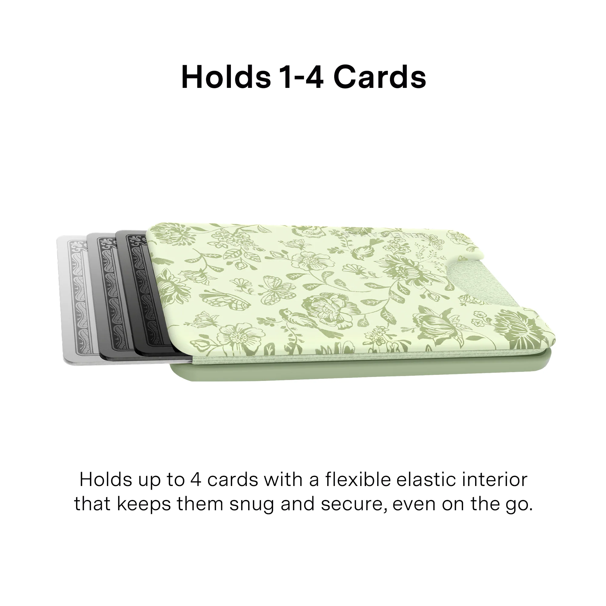 Storybook Sage Floral MagSafe Wallet - Image 3