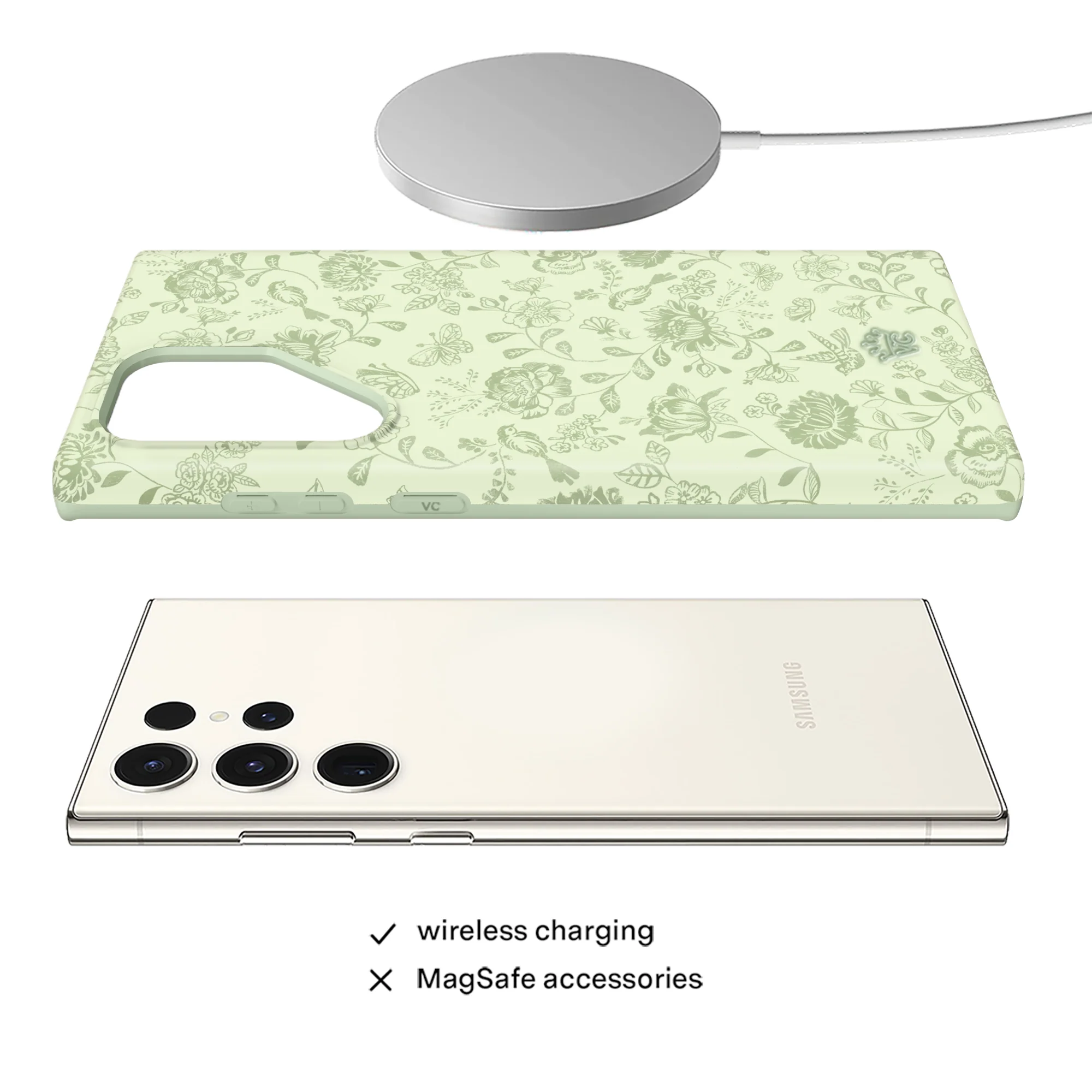 Storybook Sage Floral Samsung Case - Image 13