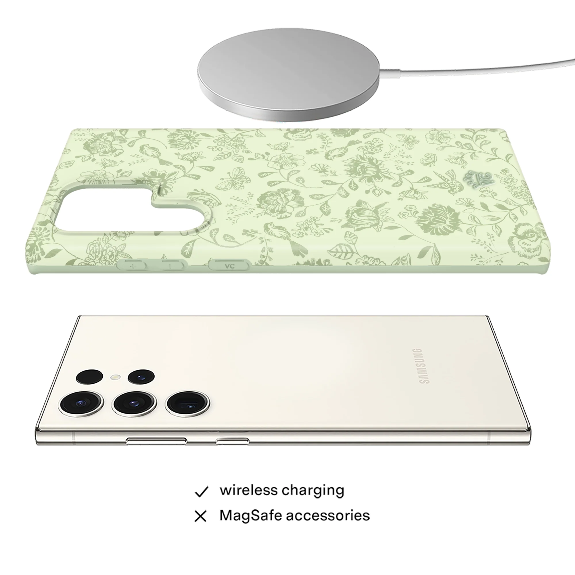 Storybook Sage Floral Samsung Case - Image 28