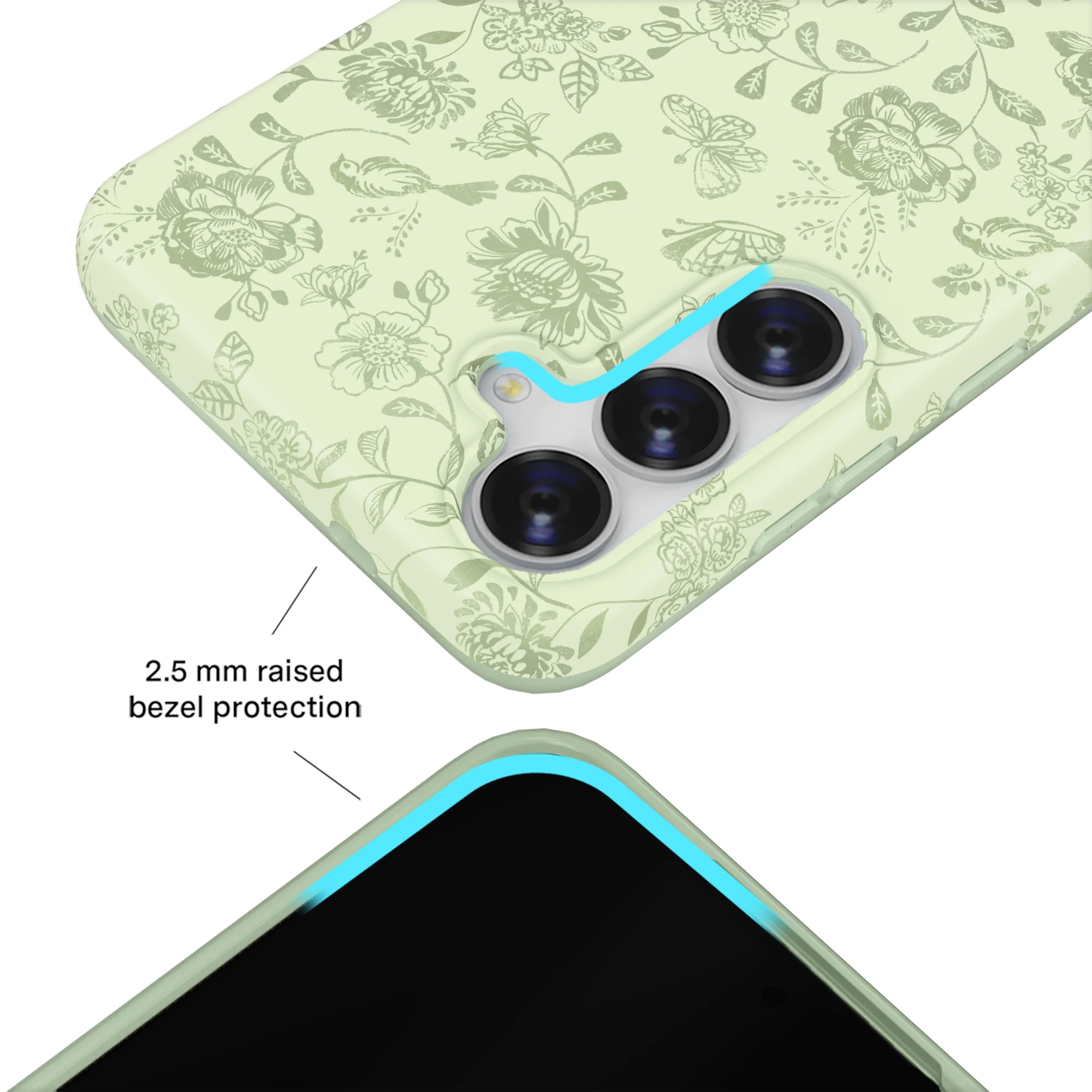 Storybook Sage Floral Samsung Case - Image 32