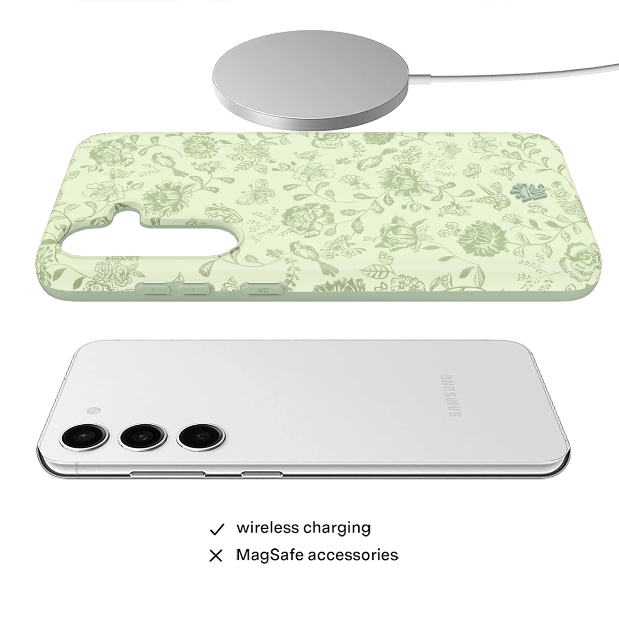 Storybook Sage Floral Samsung Case - Image 38