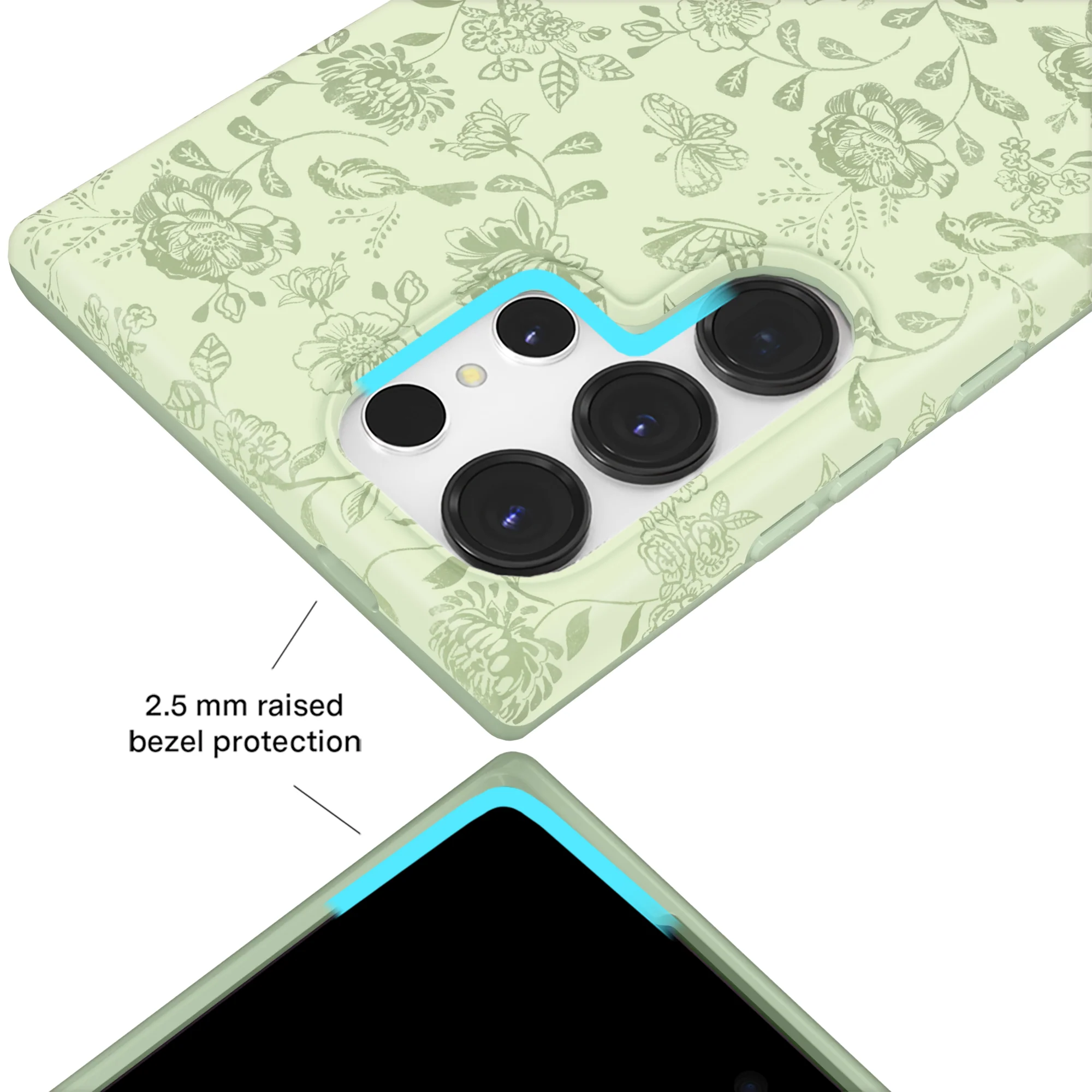 Storybook Sage Floral Samsung Case - Image 42