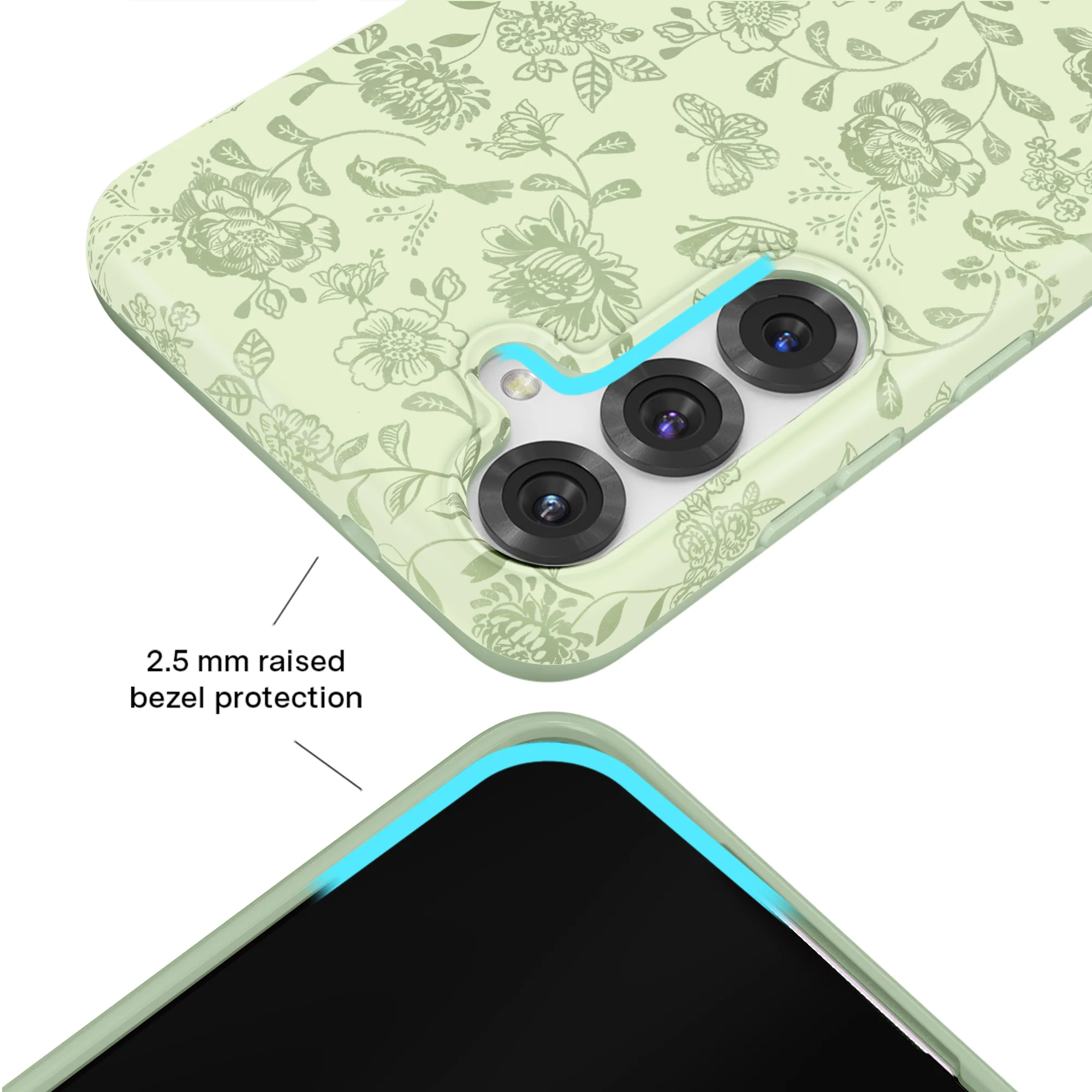 Storybook Sage Floral Samsung Case - Image 52