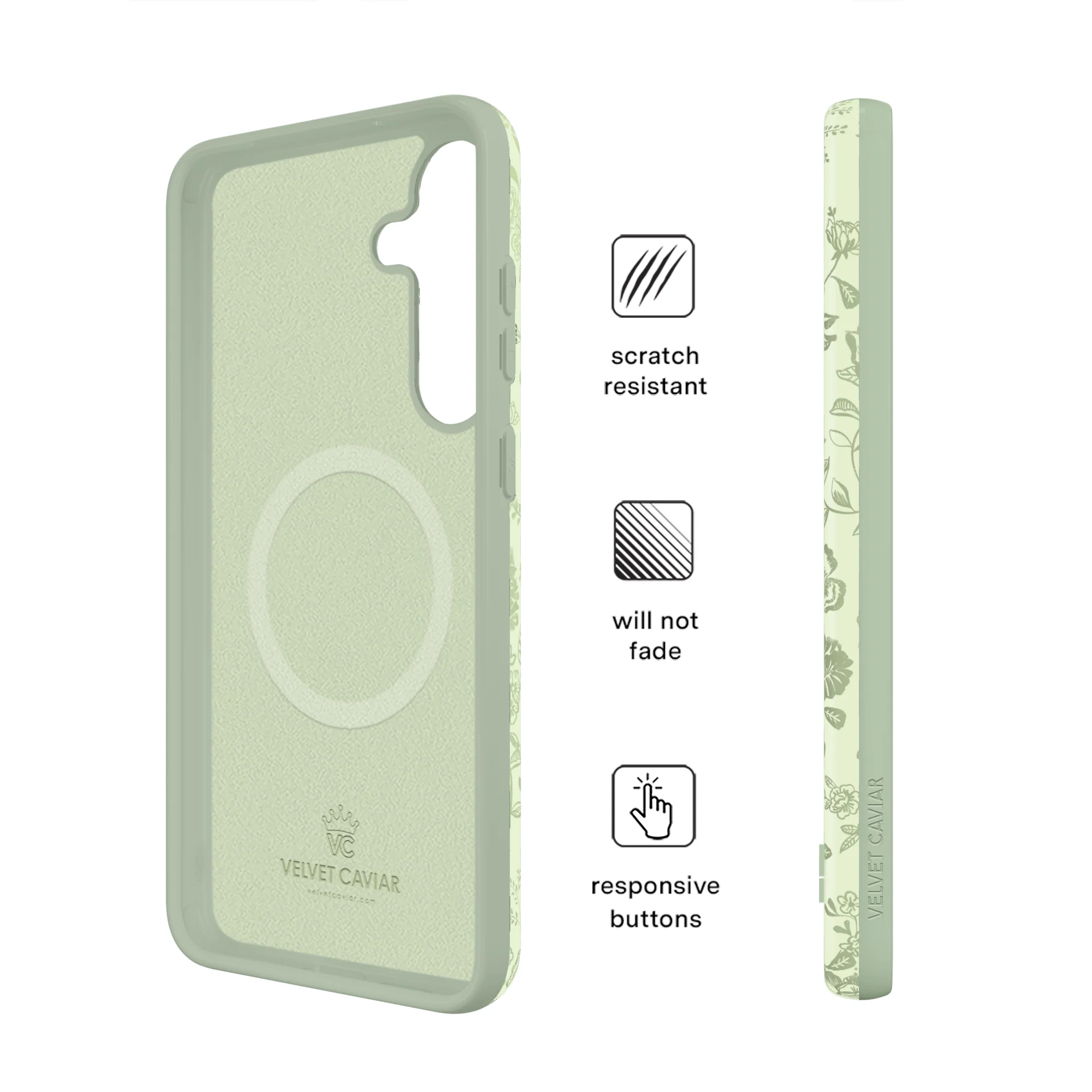 Storybook Sage Floral Samsung Case - Image 55