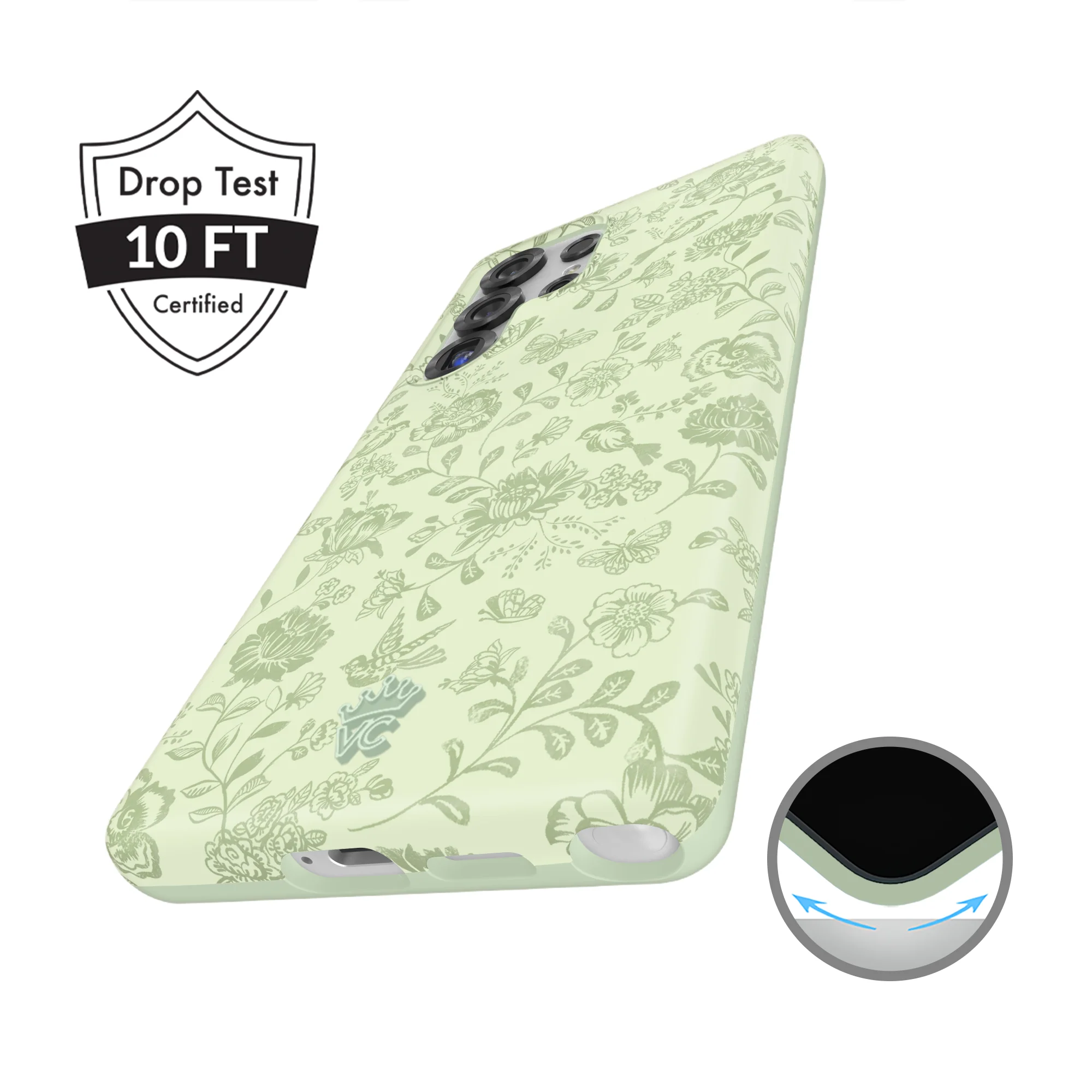 Storybook Sage Floral Samsung Case - Image 59