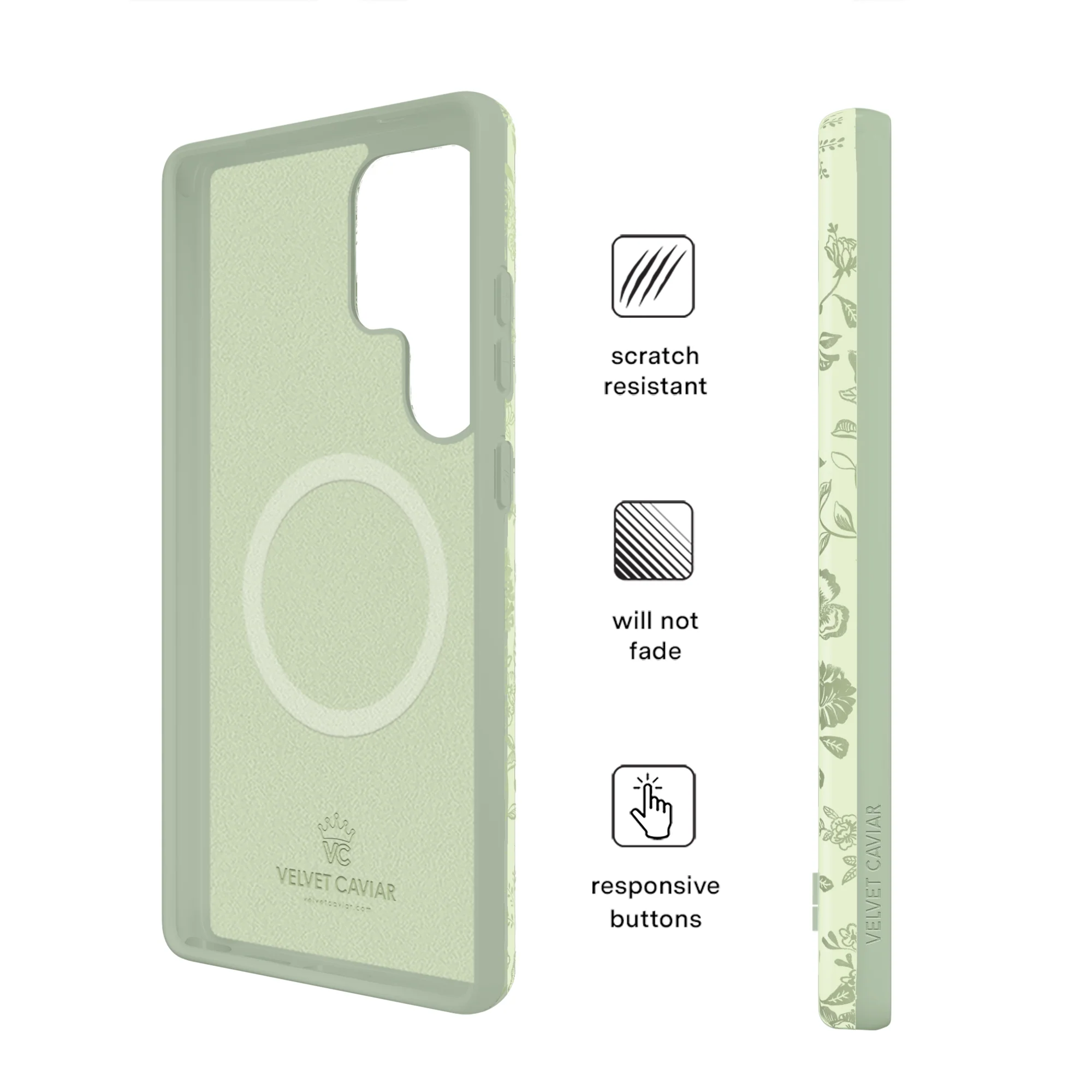 Storybook Sage Floral Samsung Case - Image 60