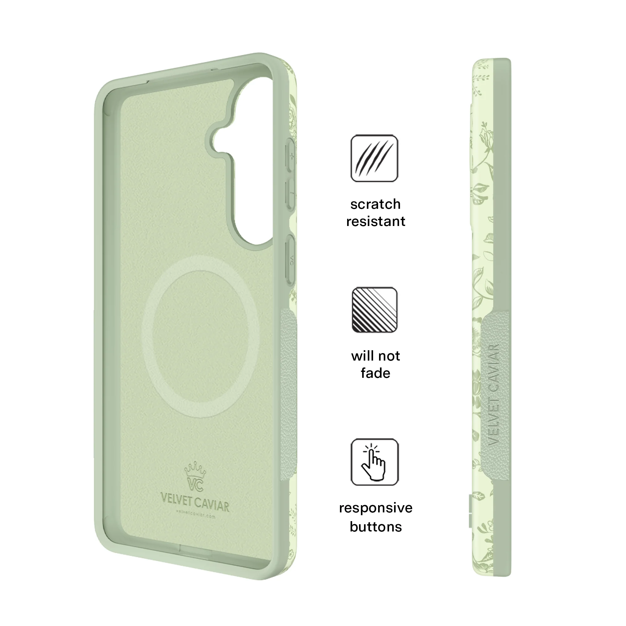 Storybook Sage Floral Samsung Case - Image 65
