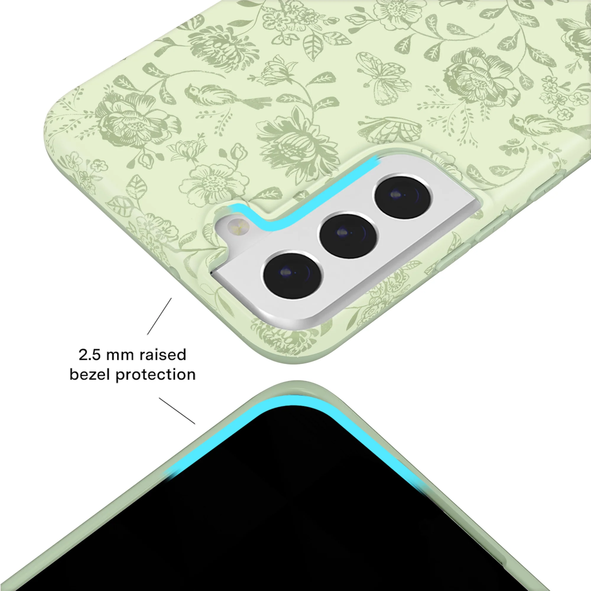 Storybook Sage Floral Samsung Case - Image 7