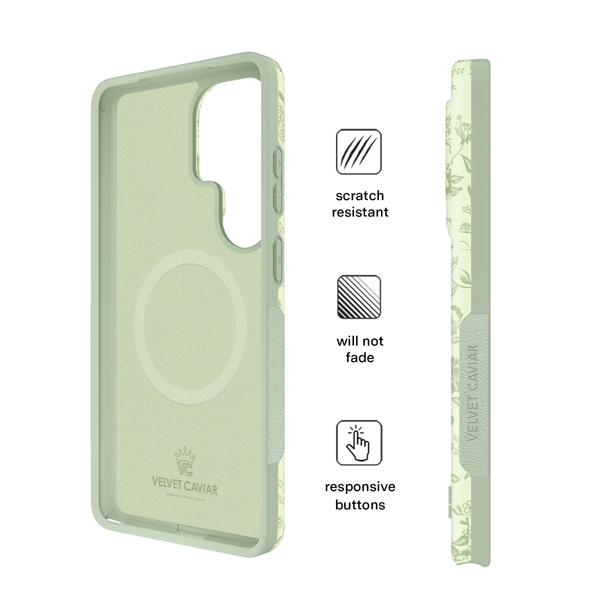 Storybook Sage Floral Samsung Case - Image 75