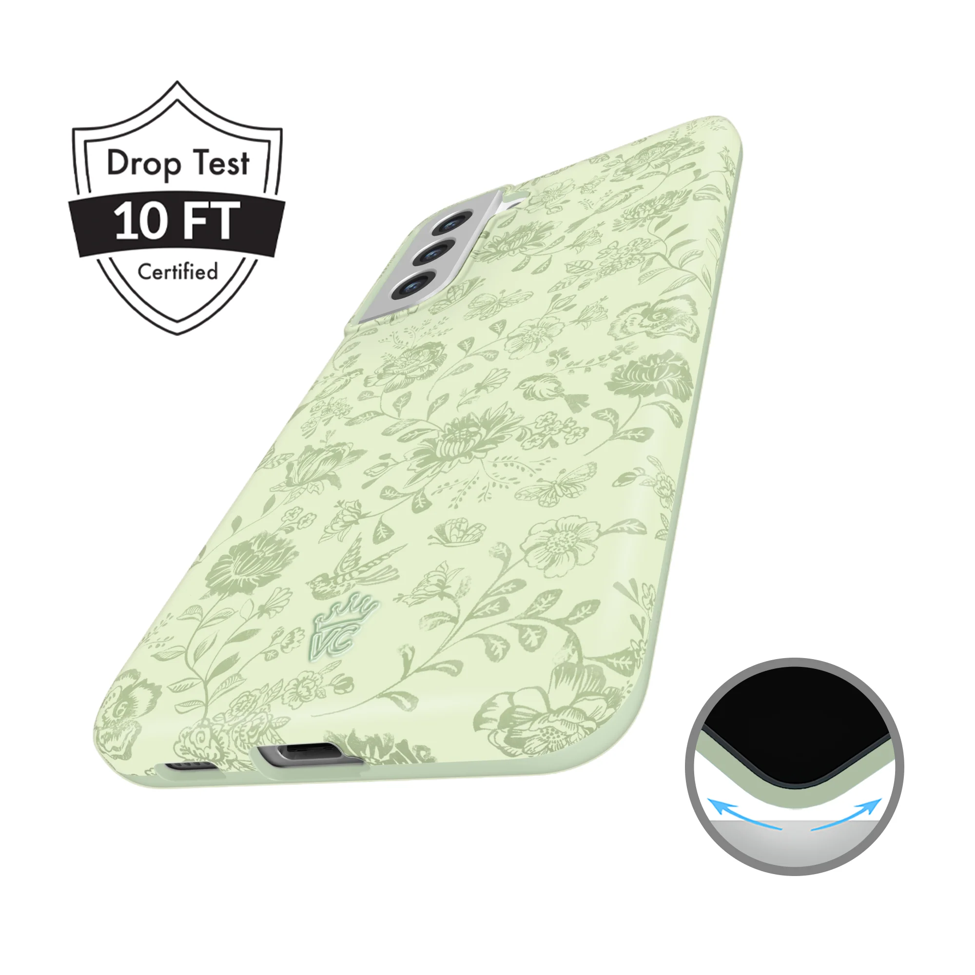 Storybook Sage Floral Samsung Case - Image 9