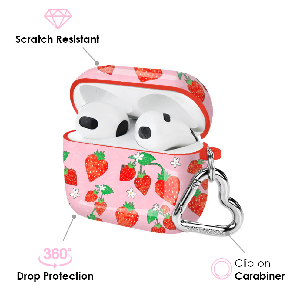 Strawberry Sweethearts AirPod Case - Image 13
