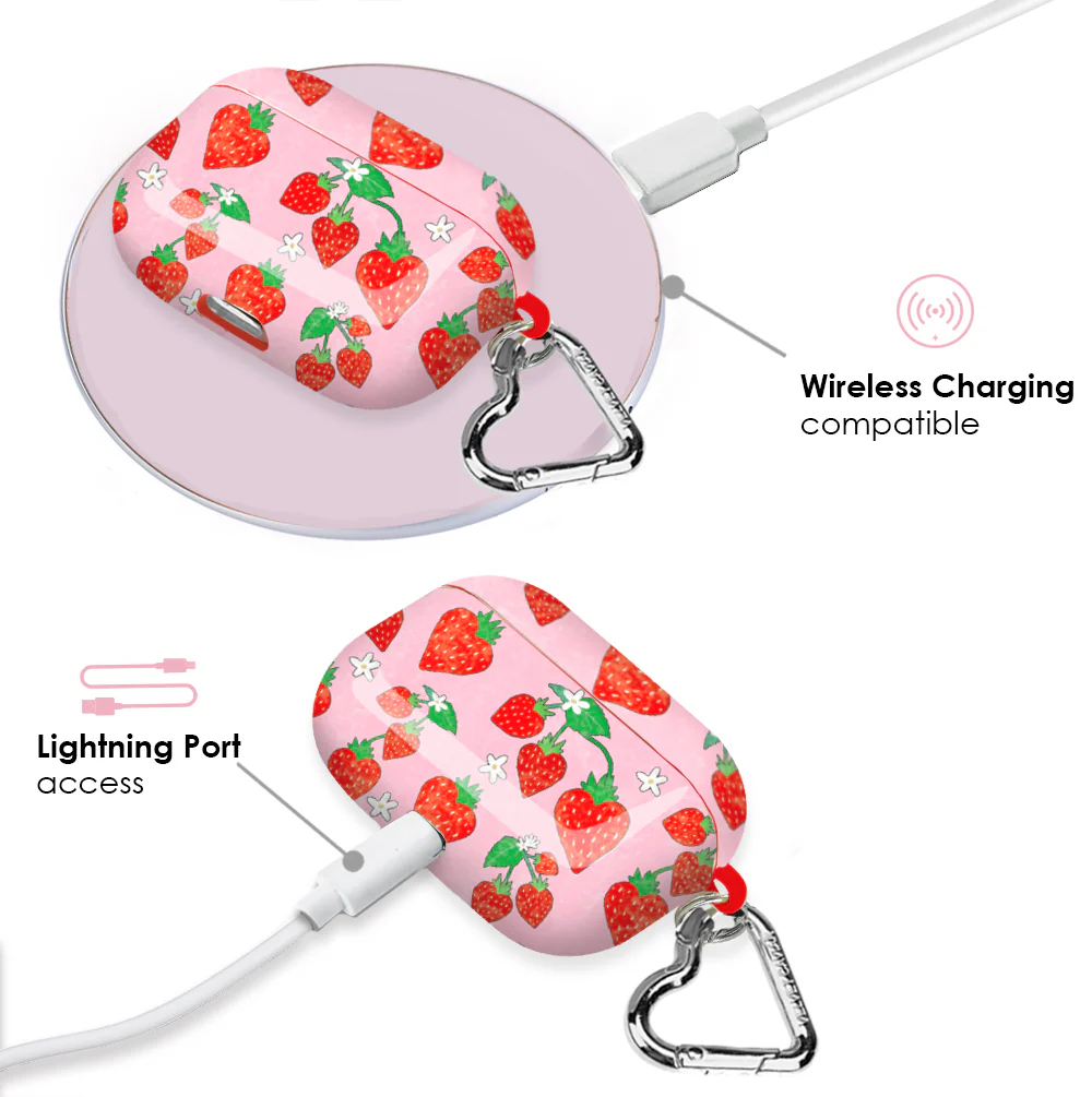 Strawberry Sweethearts AirPod Case - Image 9
