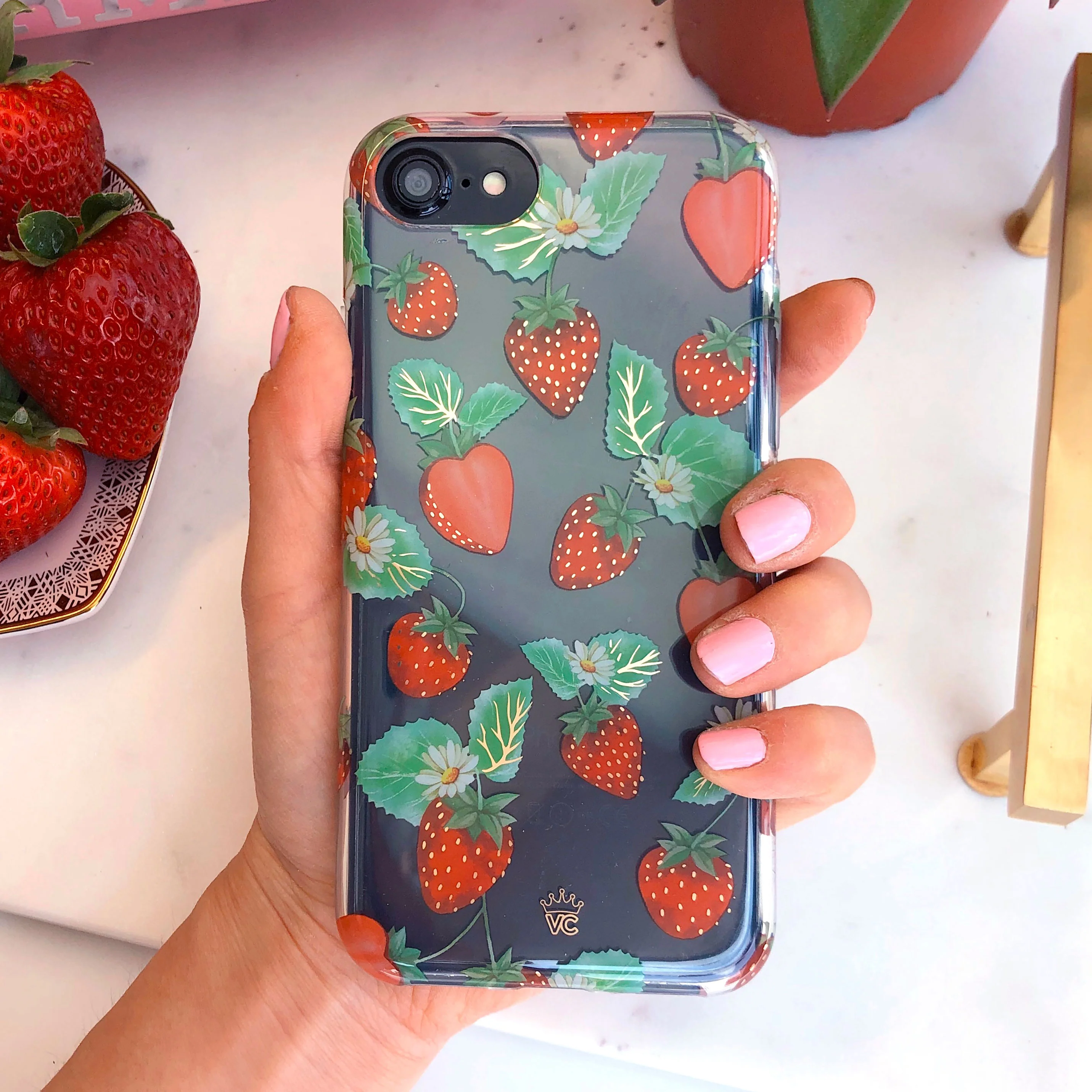 Strawberry Fields iPhone Case - Image 8