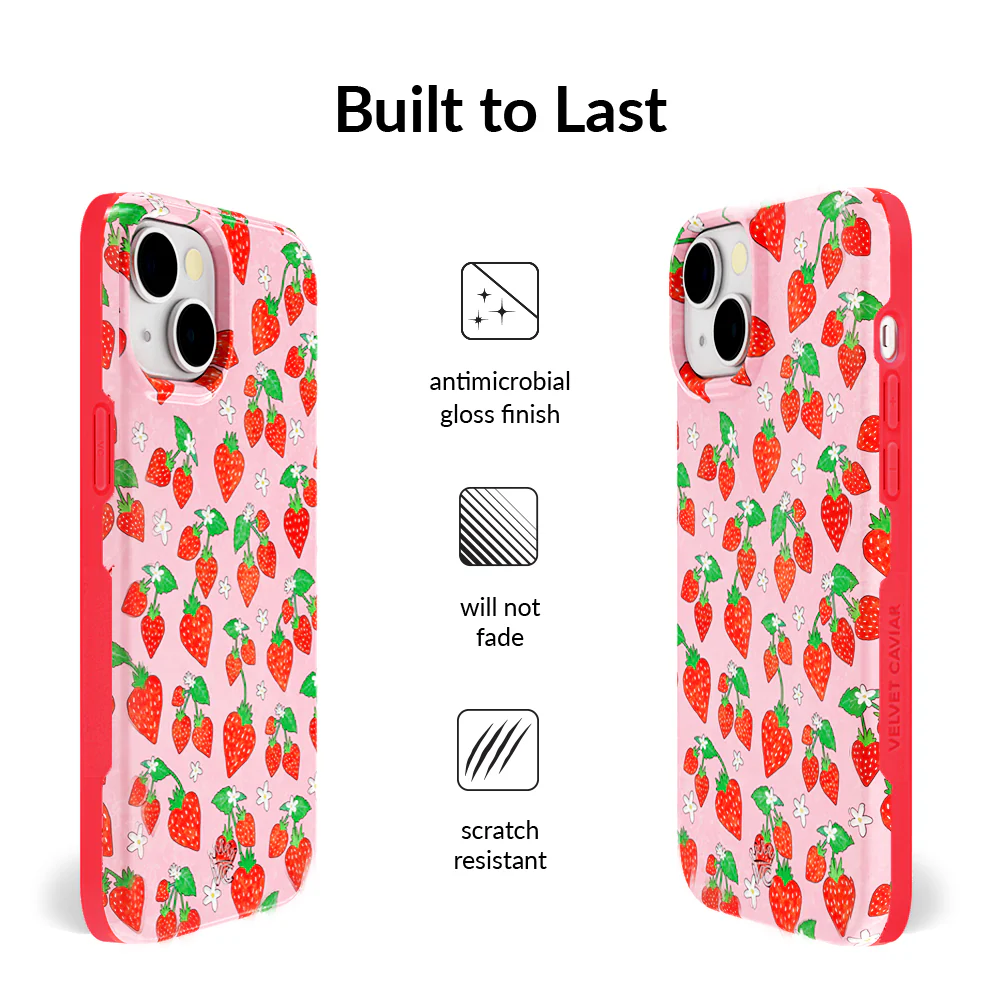 Strawberry Sweethearts iPhone Case - Image 18