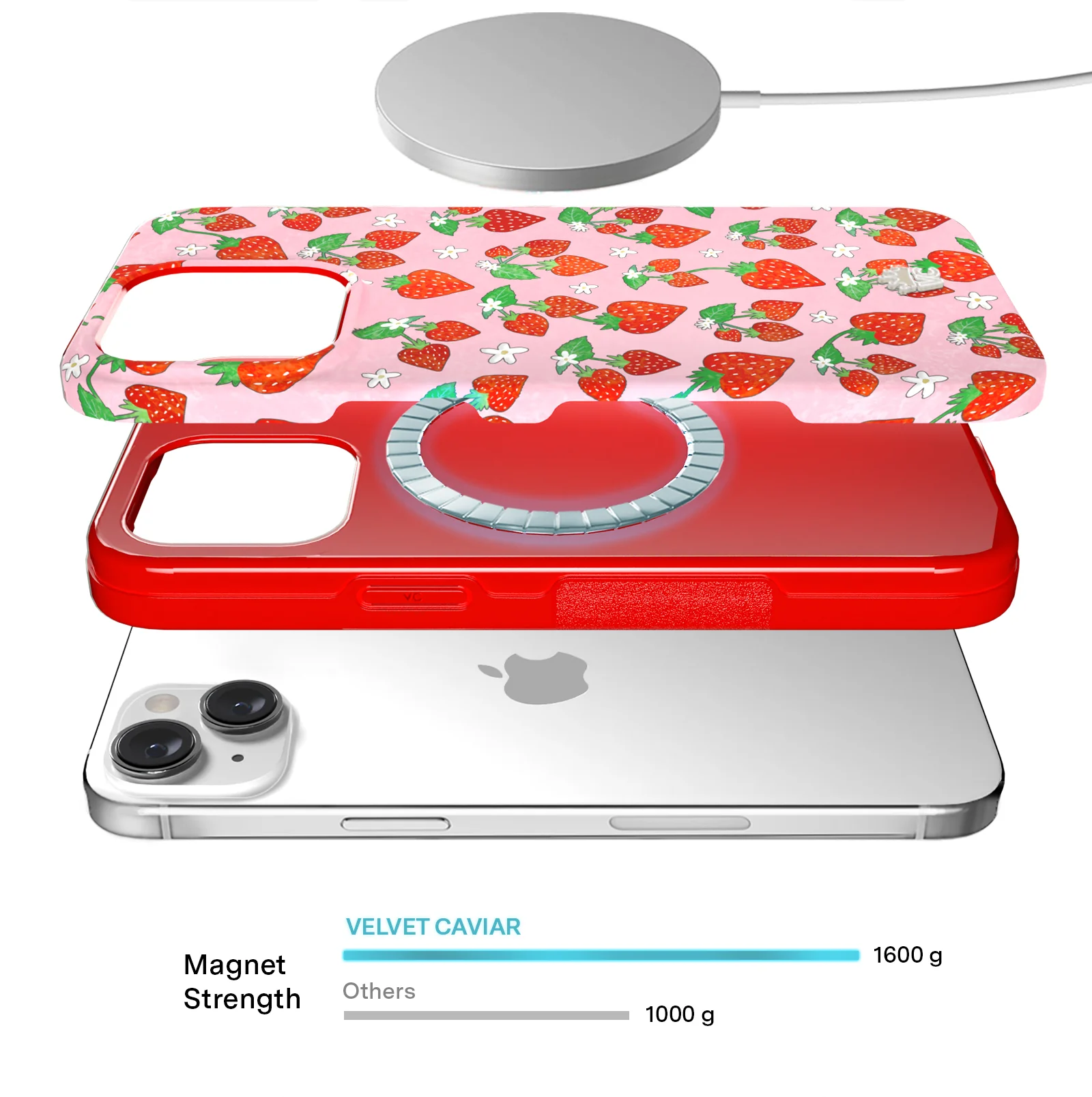 Strawberry Sweethearts iPhone Case - Image 82