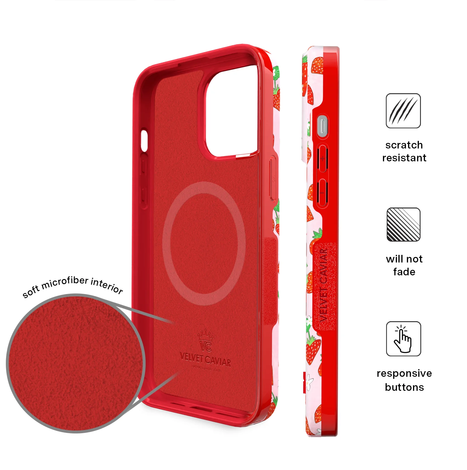 Strawberry Sweethearts iPhone Case - Image 84
