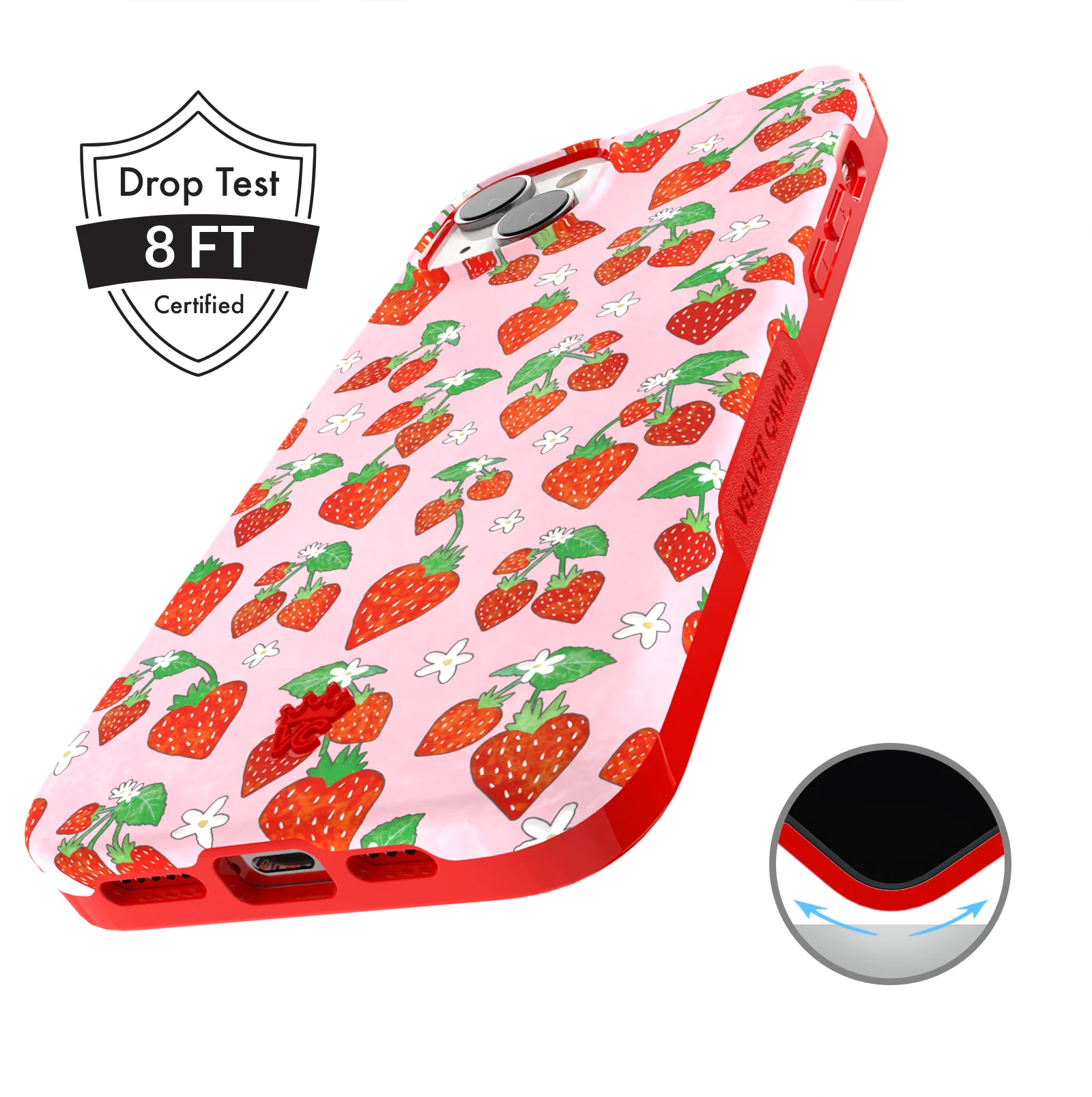 Strawberry Sweethearts iPhone Case - Image 89