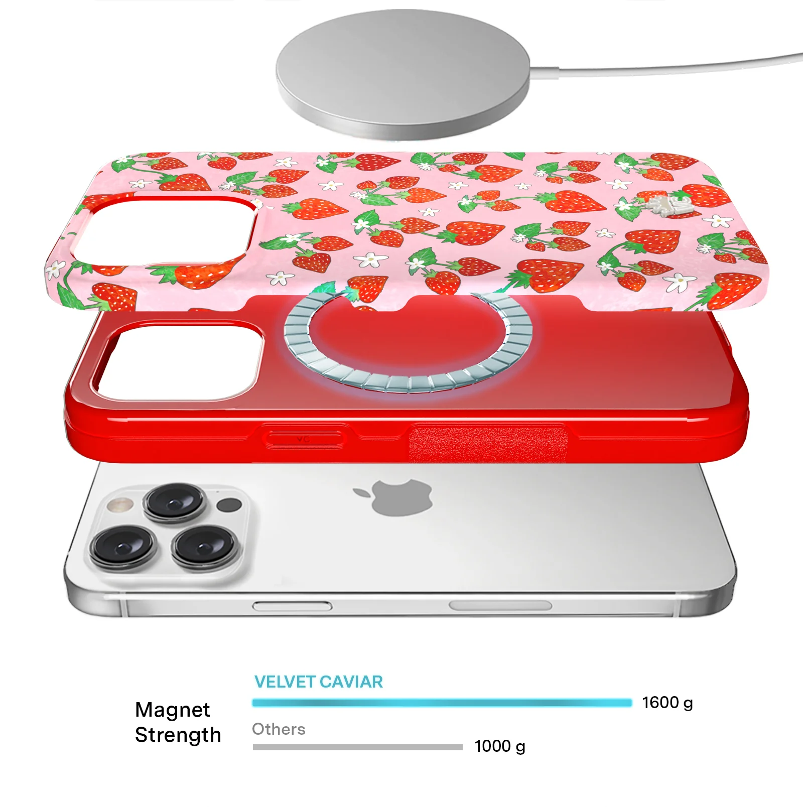 Strawberry Sweethearts iPhone Case - Image 94