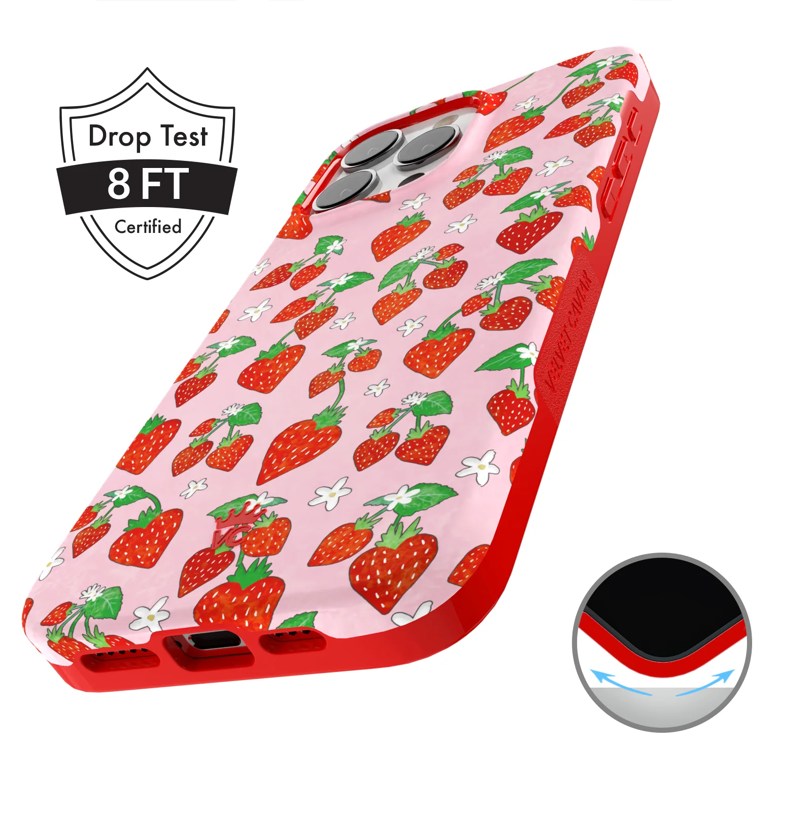 Strawberry Sweethearts iPhone Case - Image 95