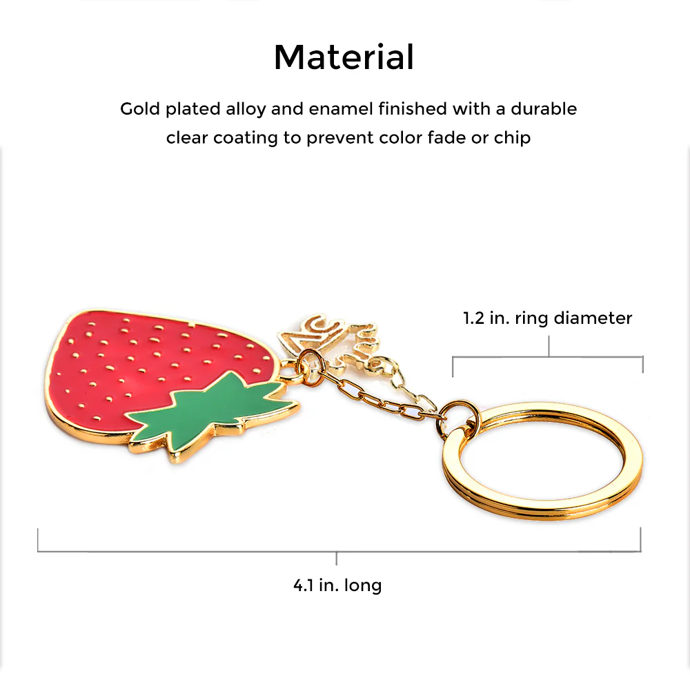 Strawberry Keychain - Image 4