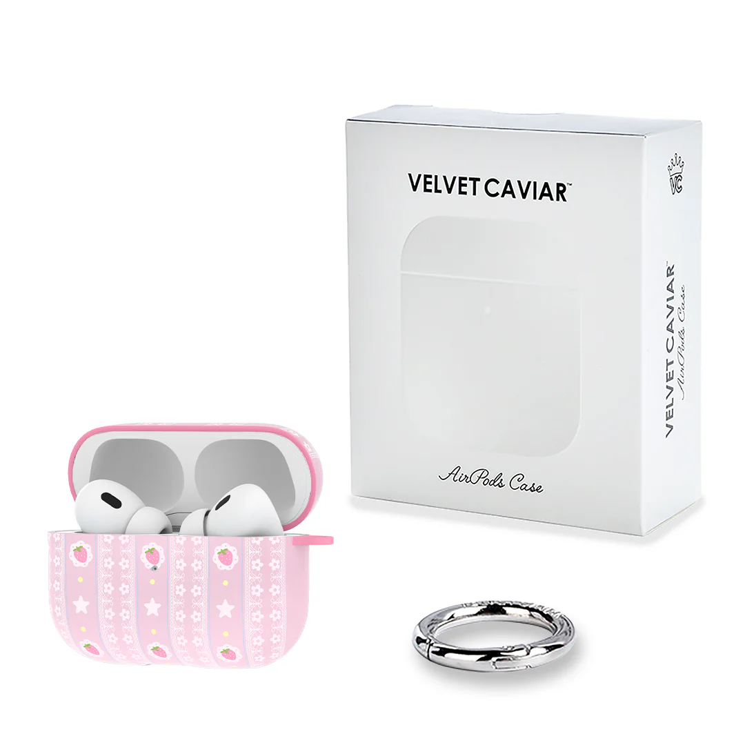 Strawberry Macaron AirPod Case - Image 11