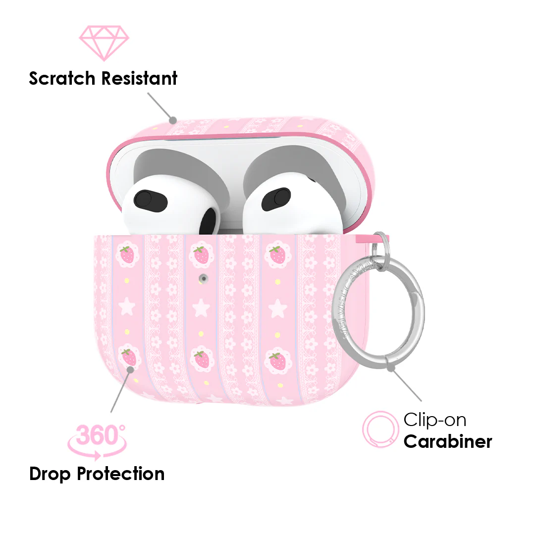 Strawberry Macaron AirPod Case - Image 15