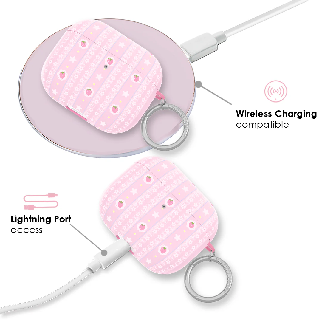 Strawberry Macaron AirPod Case - Image 16