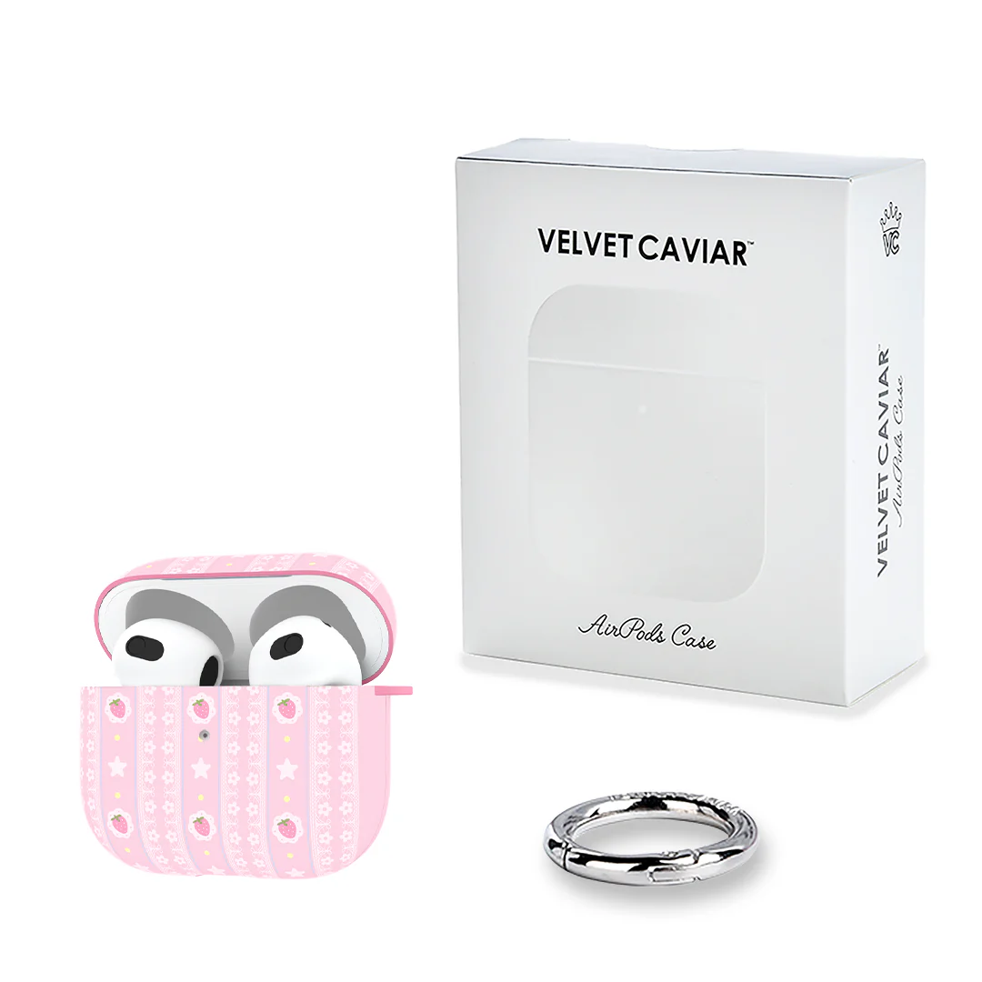 Strawberry Macaron AirPod Case - Image 17