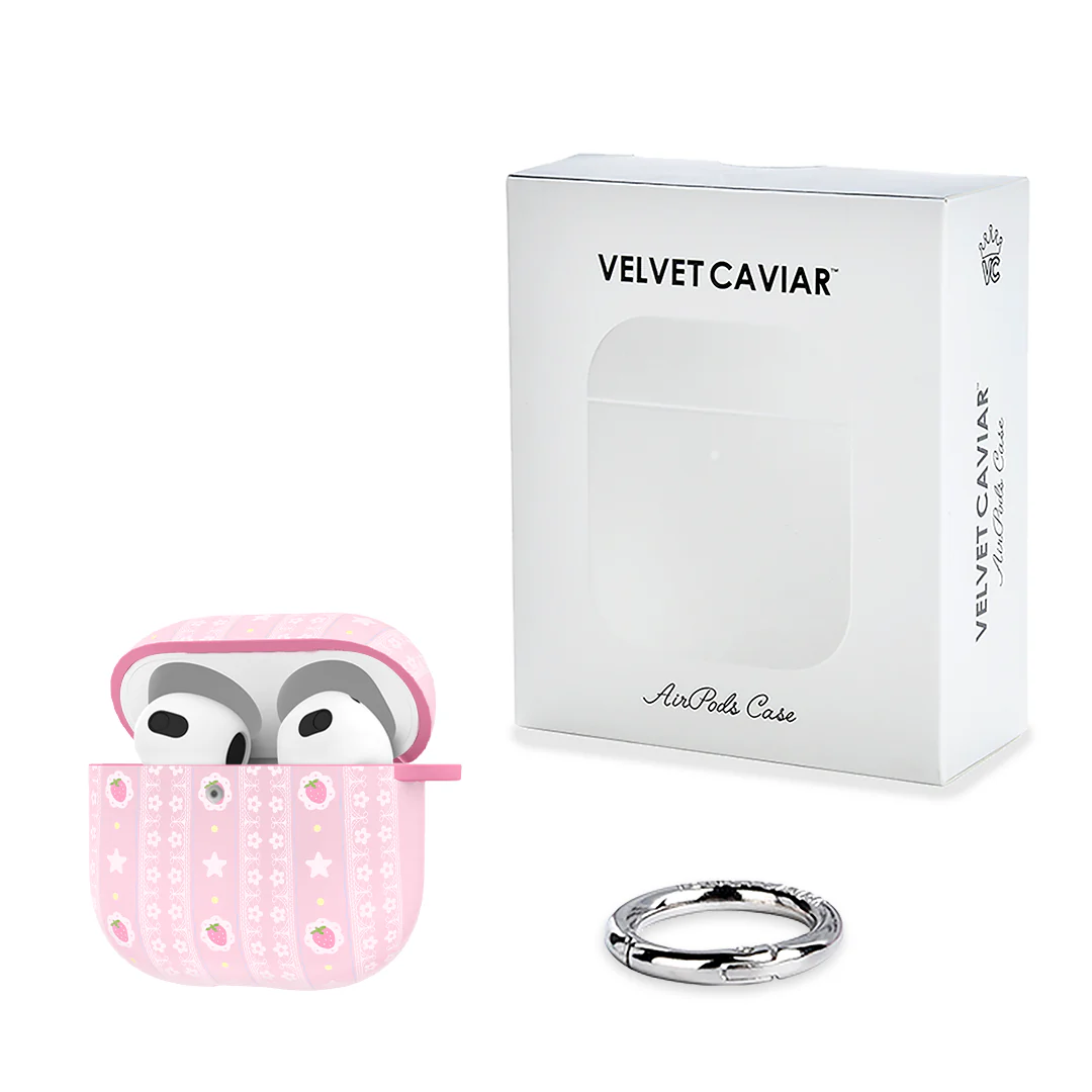 Strawberry Macaron AirPod Case - Image 23