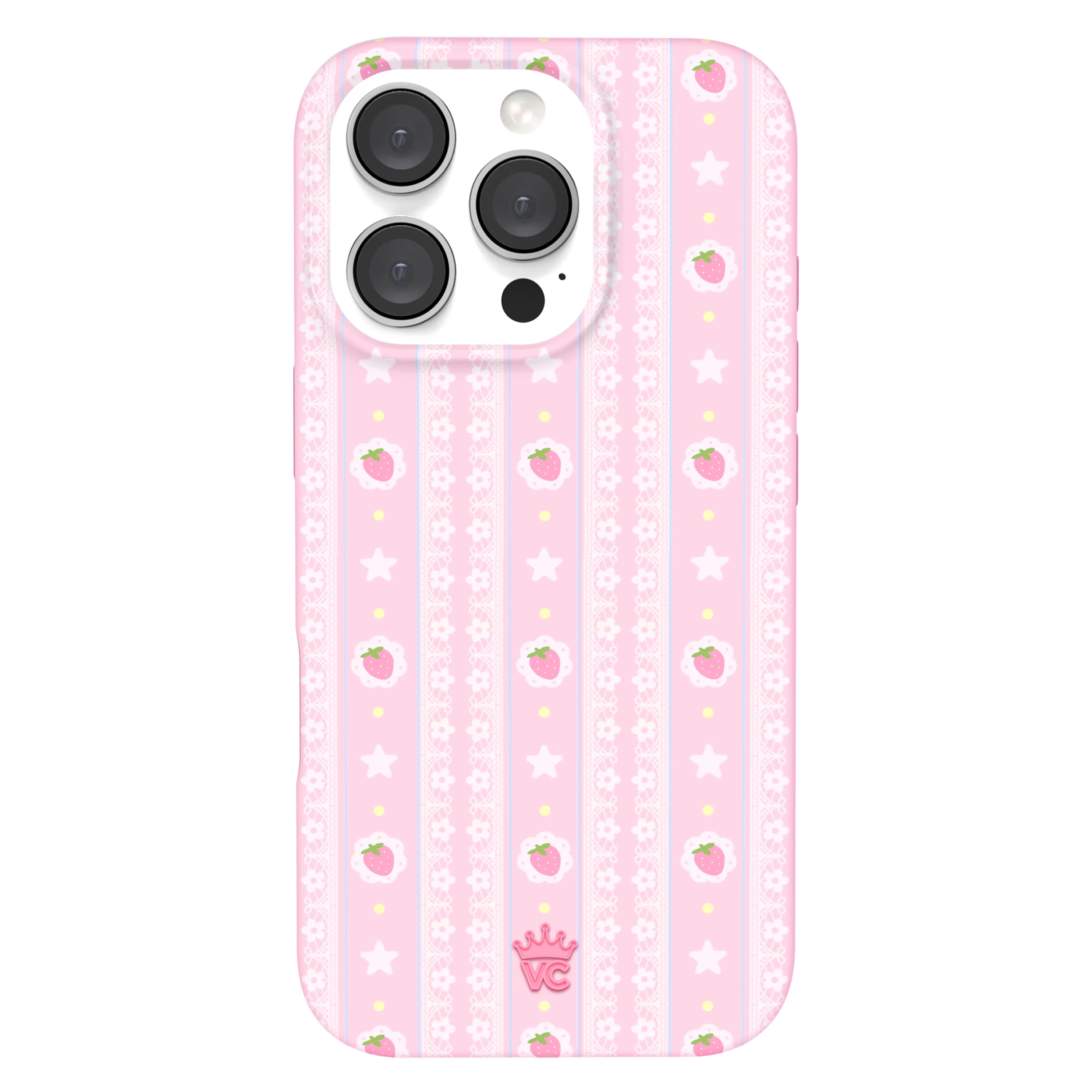 Strawberry Macaron iPhone Case - Image 11