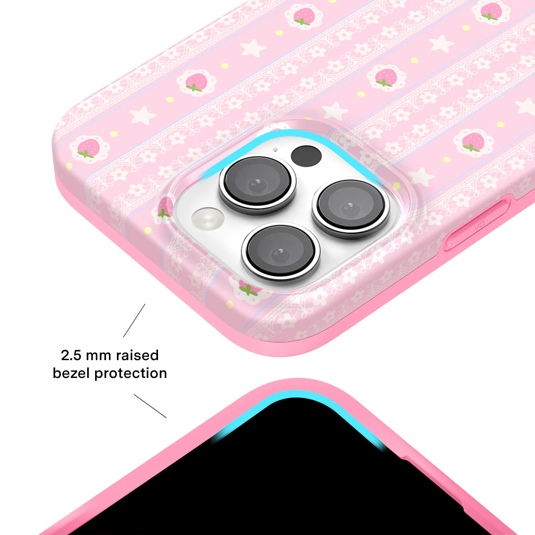 Strawberry Macaron iPhone Case - Image 12