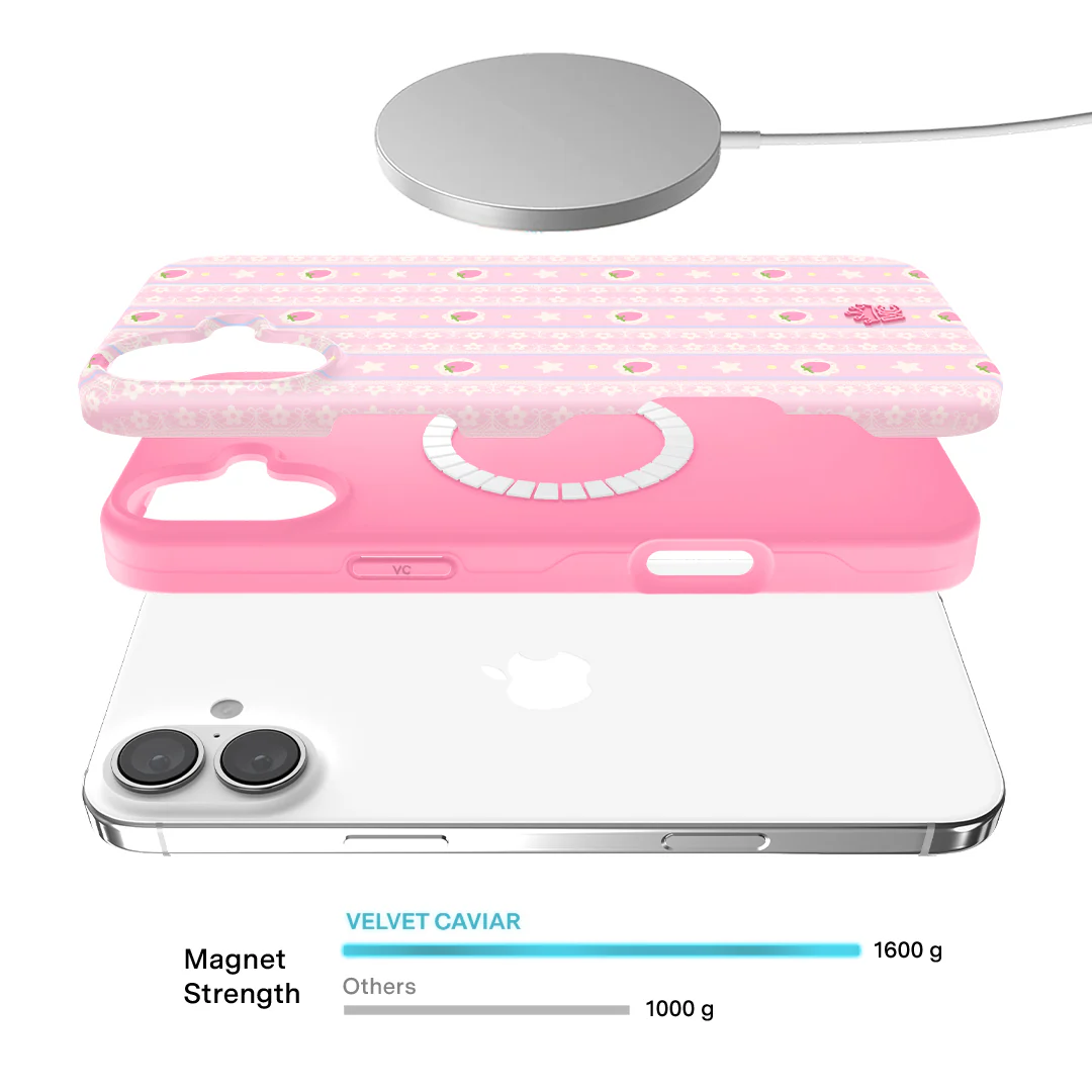 Strawberry Macaron iPhone Case - Image 18