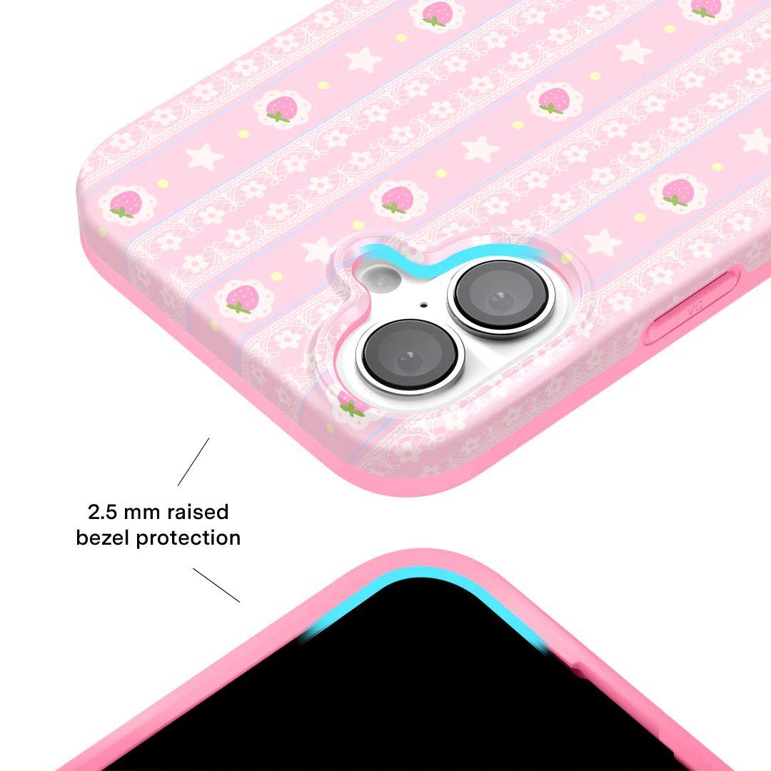 Strawberry Macaron iPhone Case - Image 2