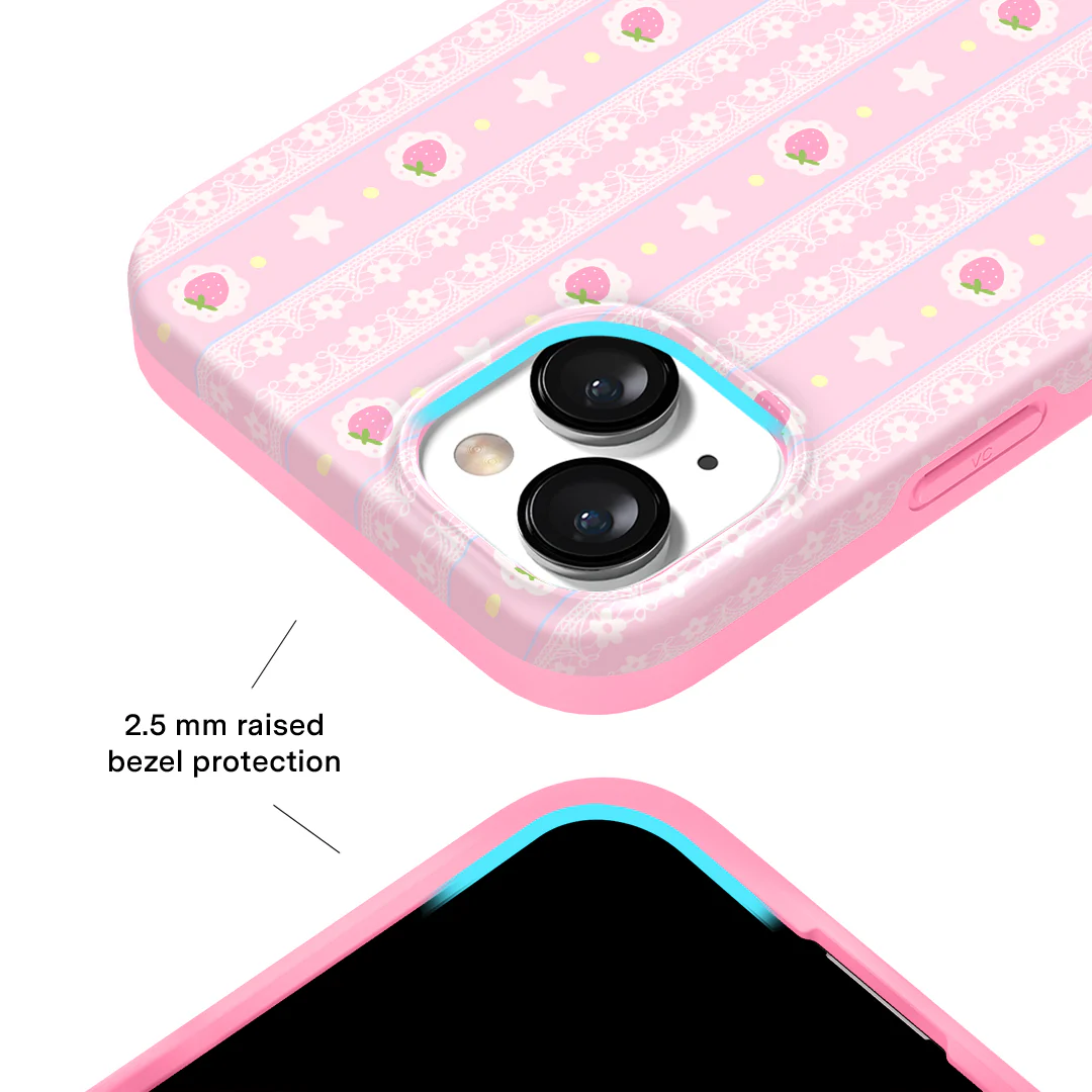Strawberry Macaron iPhone Case - Image 22