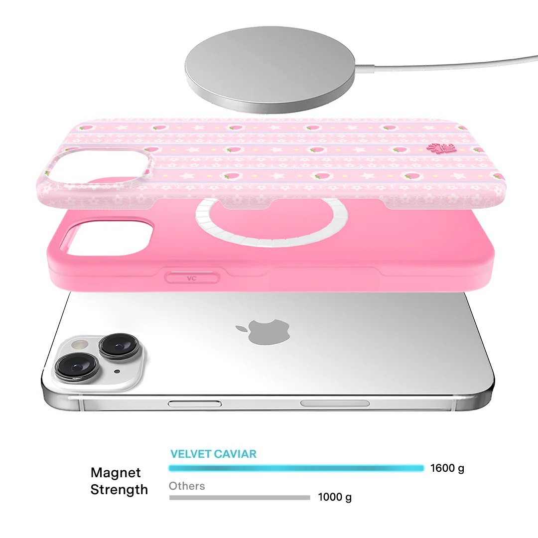 Strawberry Macaron iPhone Case - Image 23