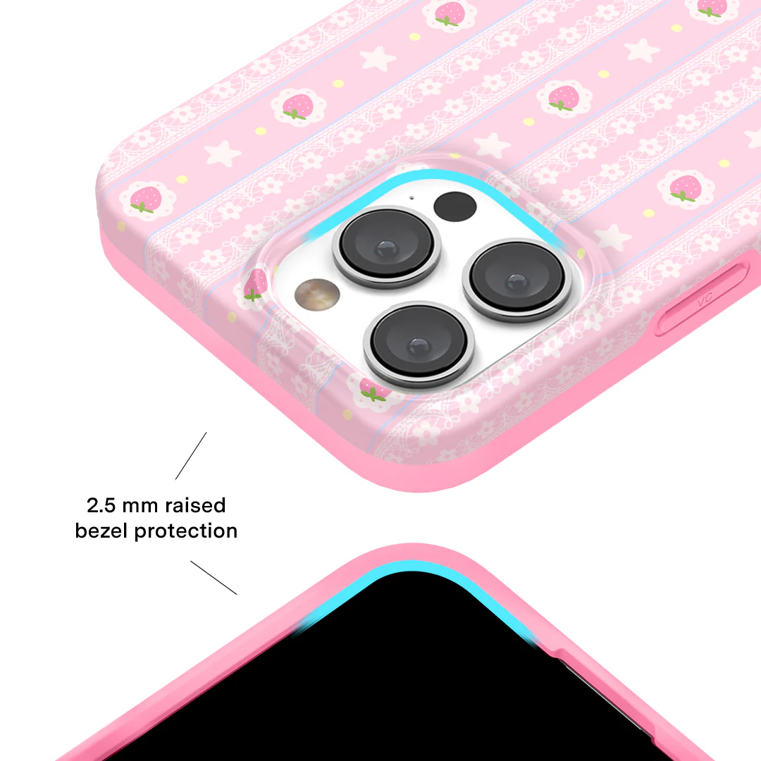 Strawberry Macaron iPhone Case - Image 27
