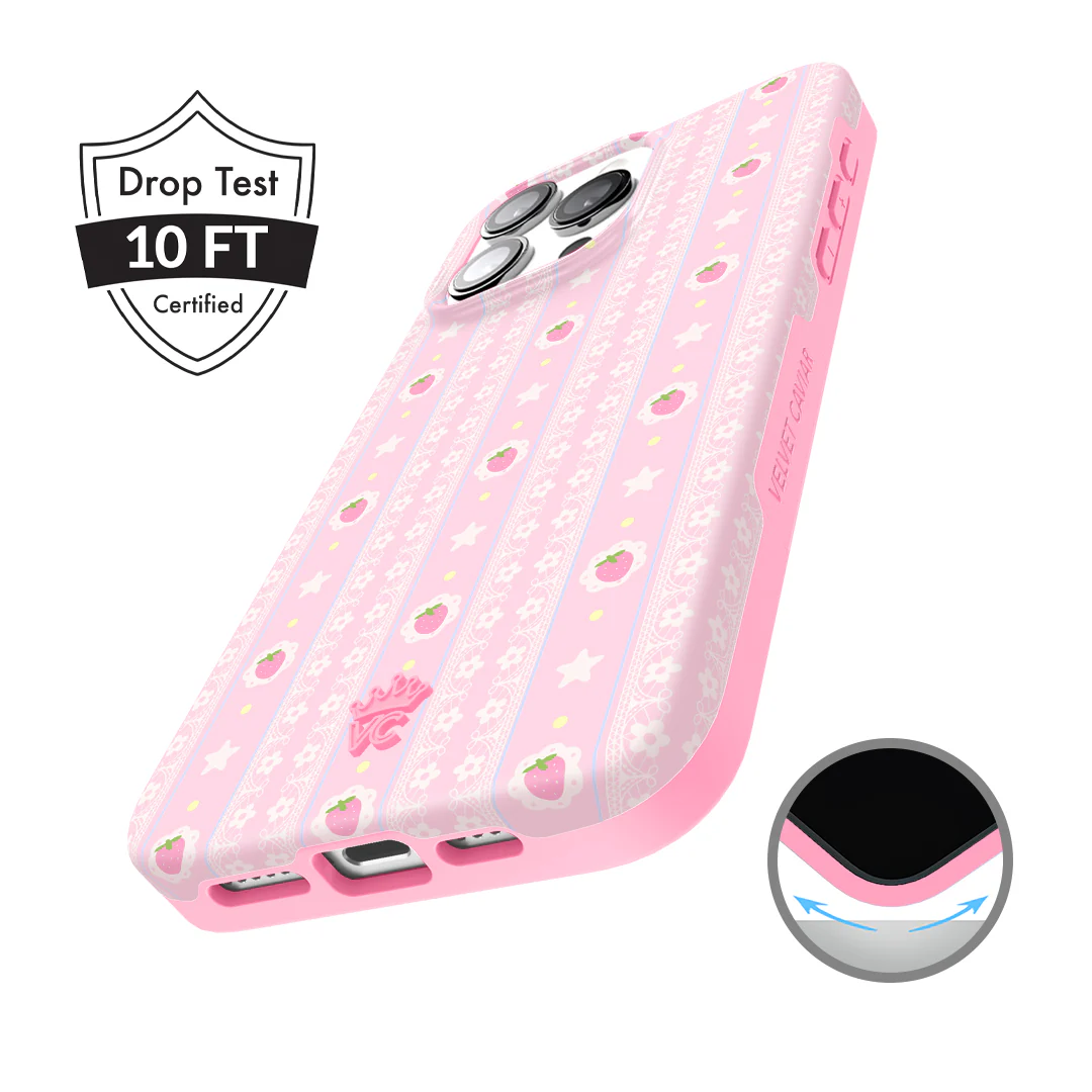 Strawberry Macaron iPhone Case - Image 29
