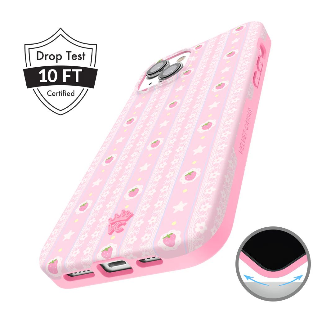 Strawberry Macaron iPhone Case - Image 39