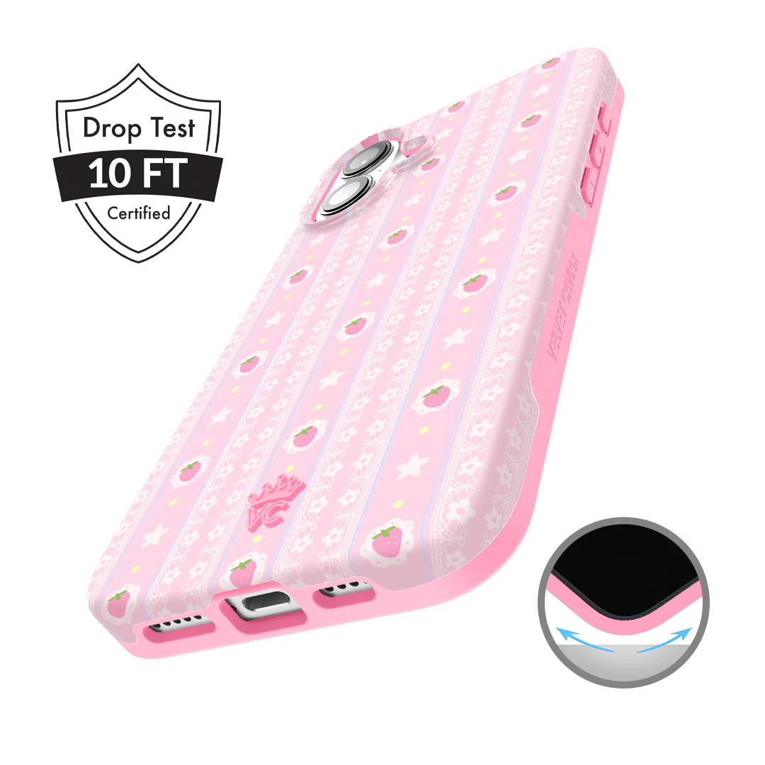 Strawberry Macaron iPhone Case - Image 4
