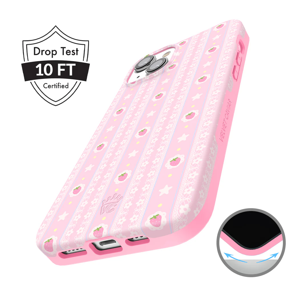 Strawberry Macaron iPhone Case - Image 64
